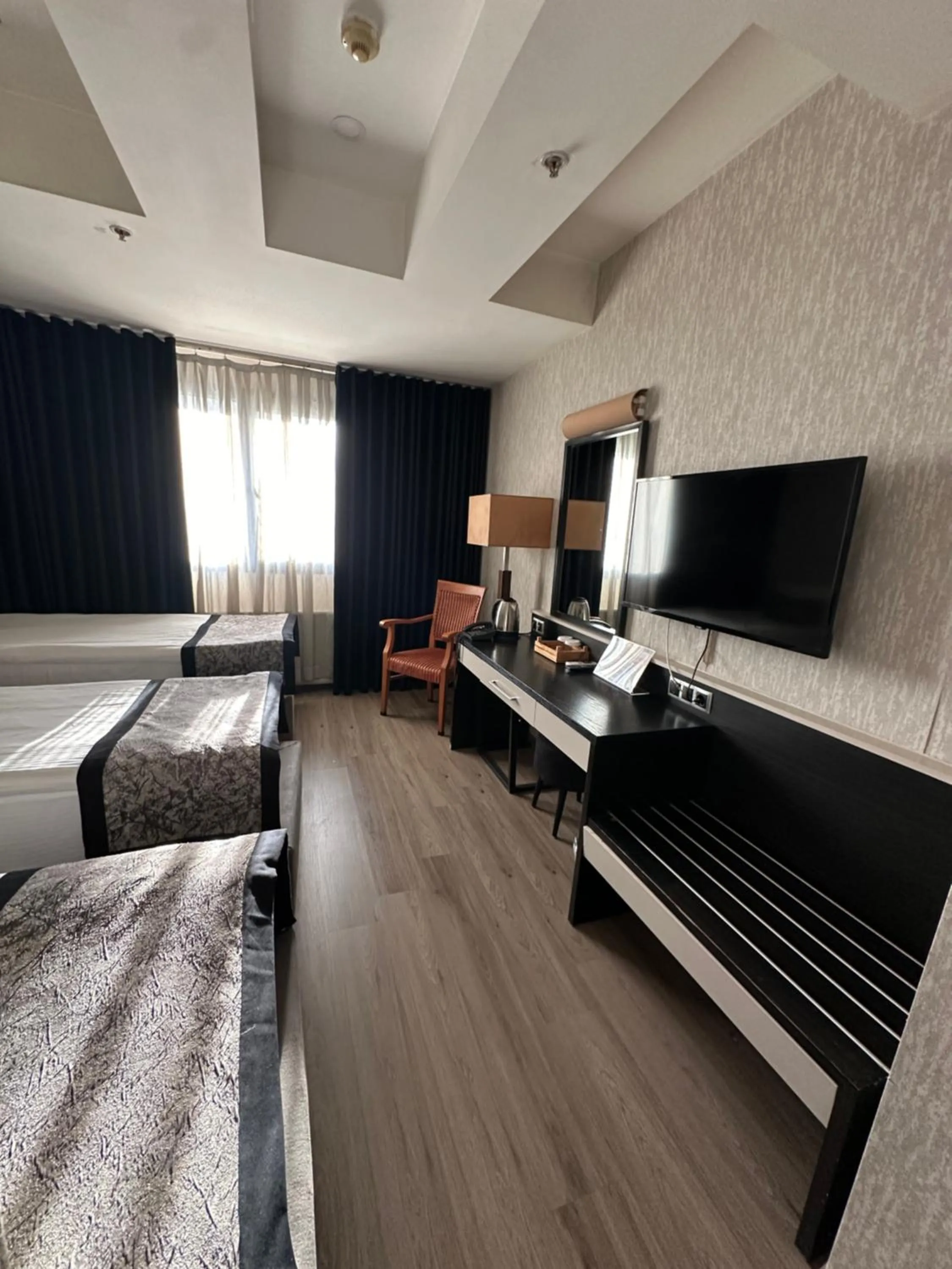 Bed in Grand Denizli Hotel