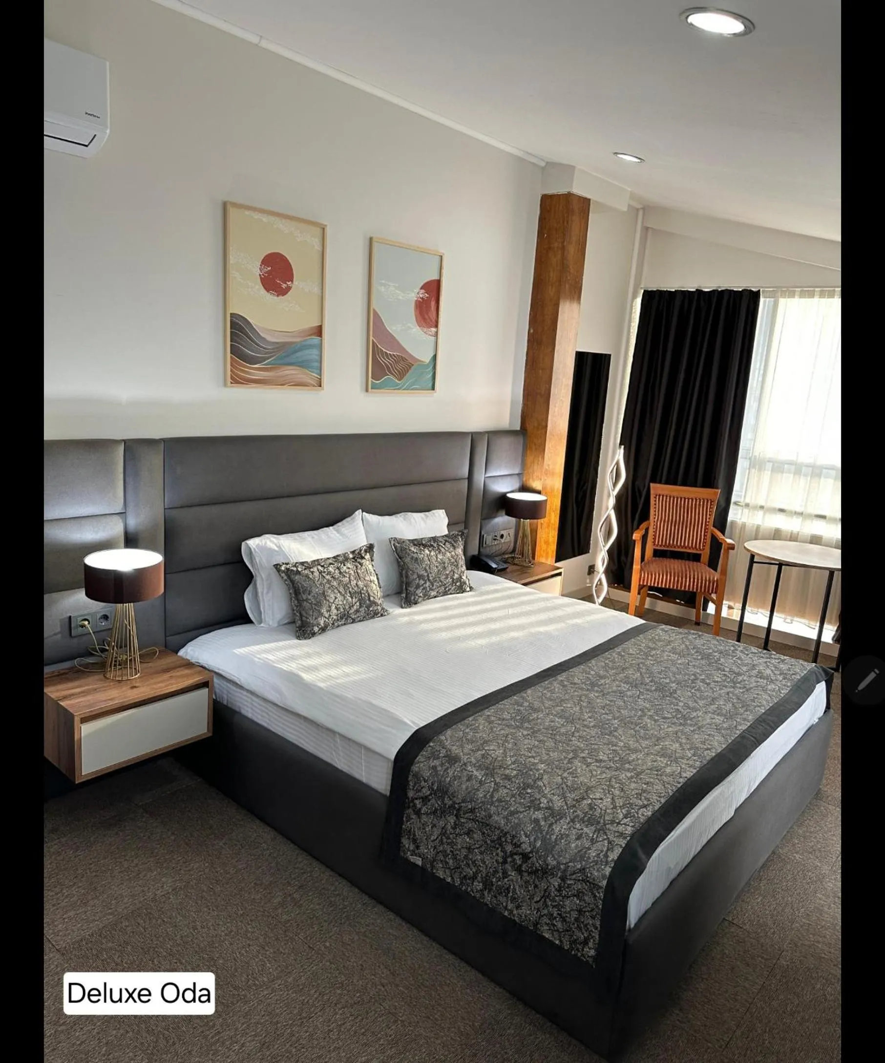 Bed in Grand Denizli Hotel