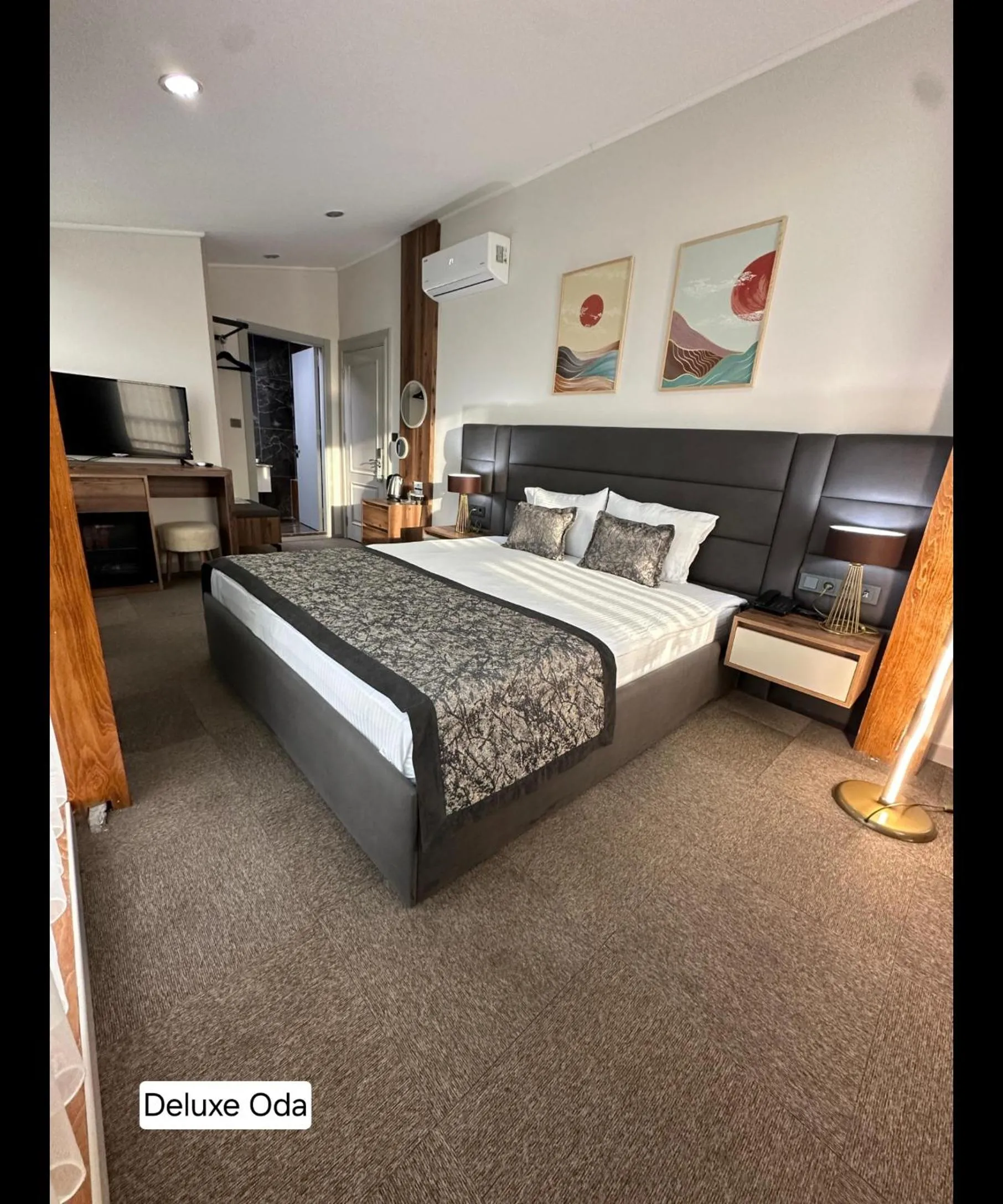 Bed in Grand Denizli Hotel