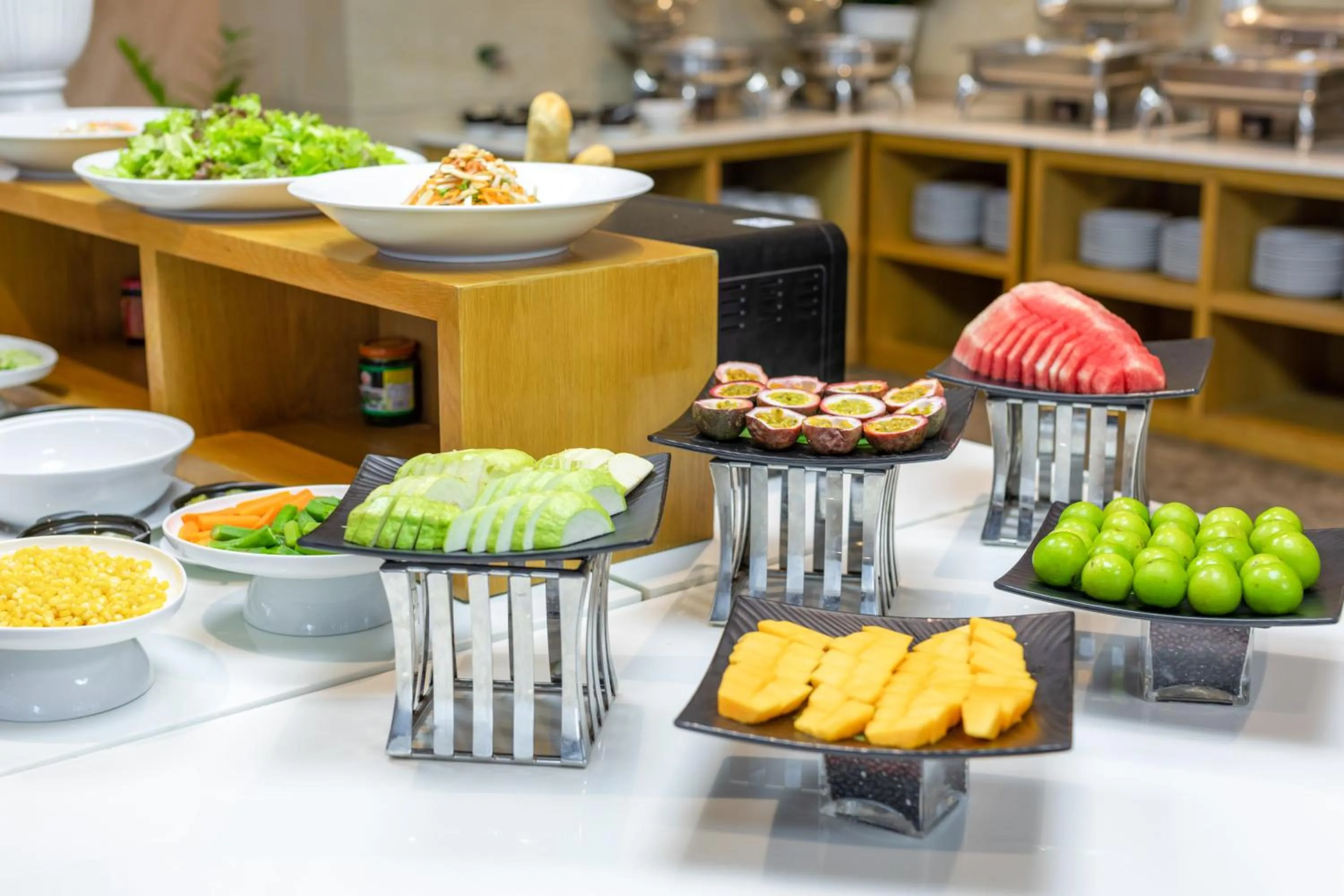 Food and drinks in Greenery Hotel