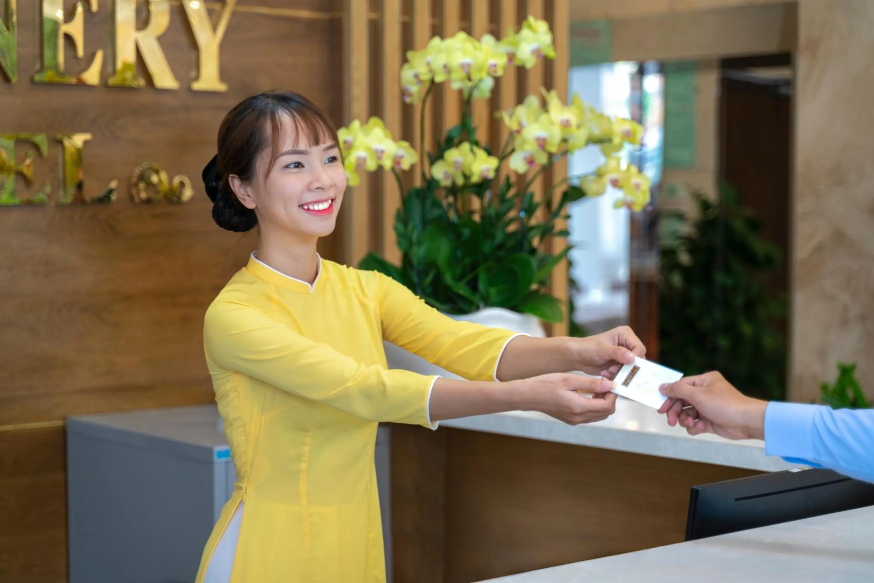 Lobby or reception in Greenery Hotel