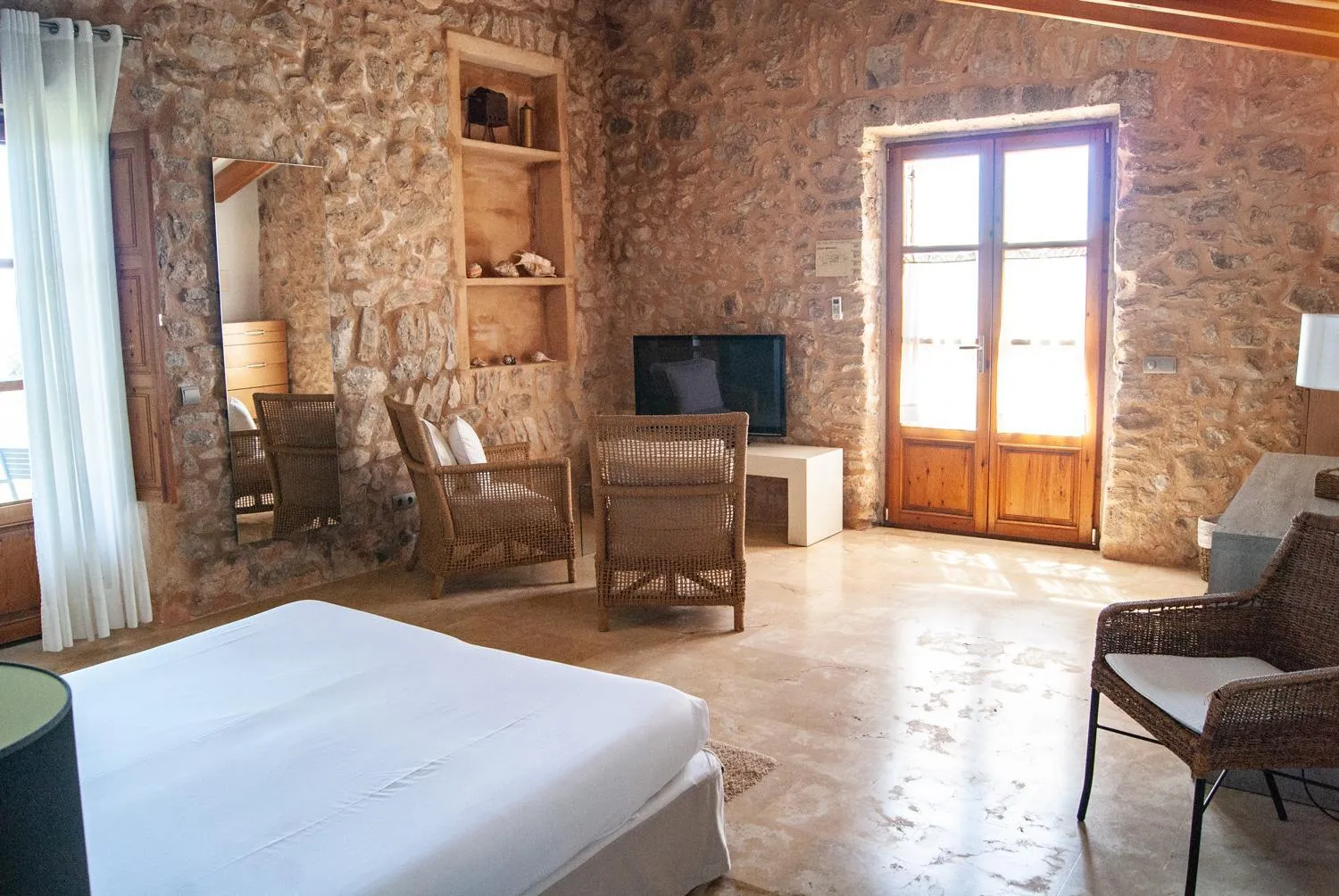 Bedroom in Agroturismo Ses Cases de Fetget