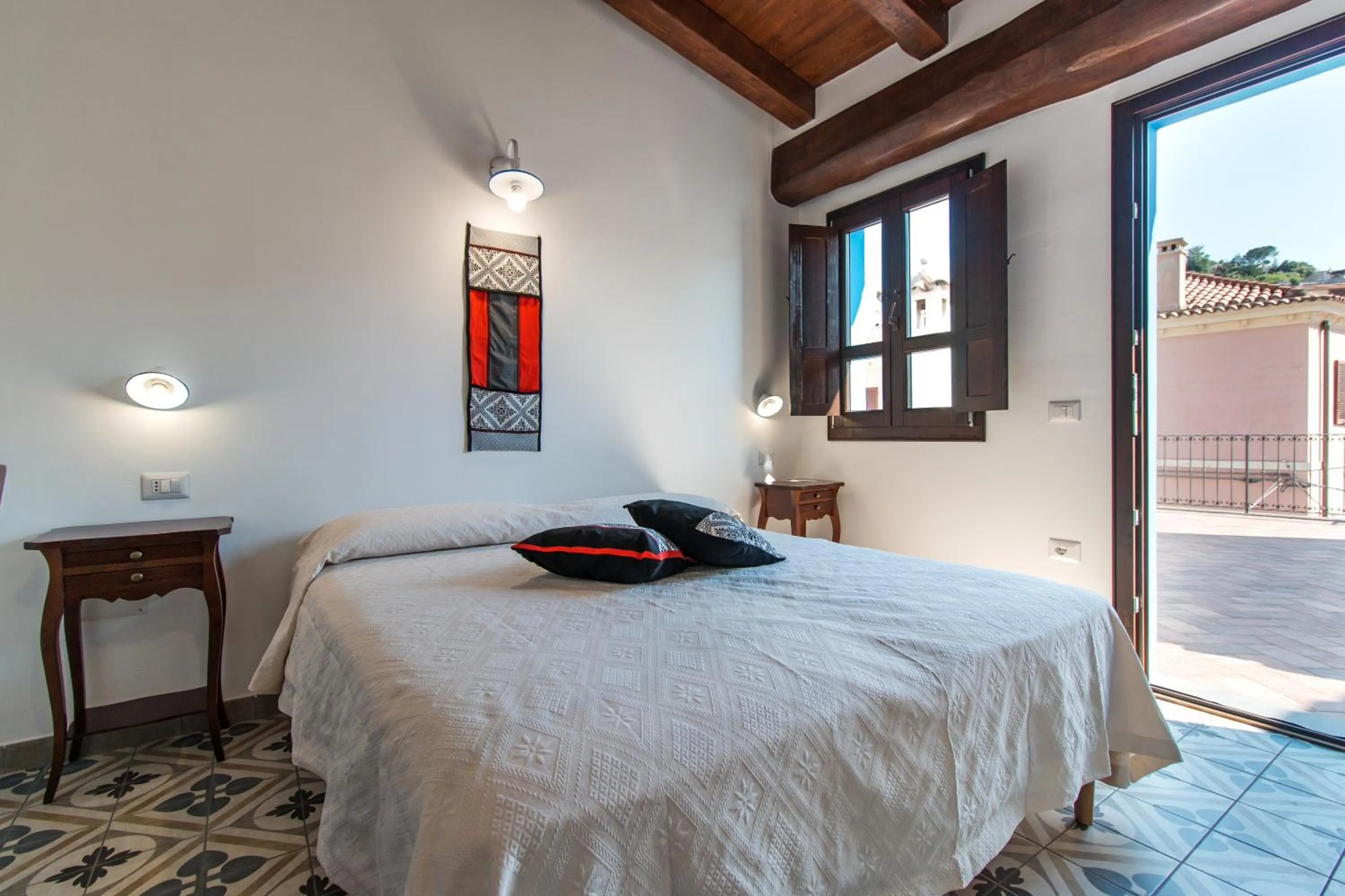 Bed in Ghivine Albergo Diffuso