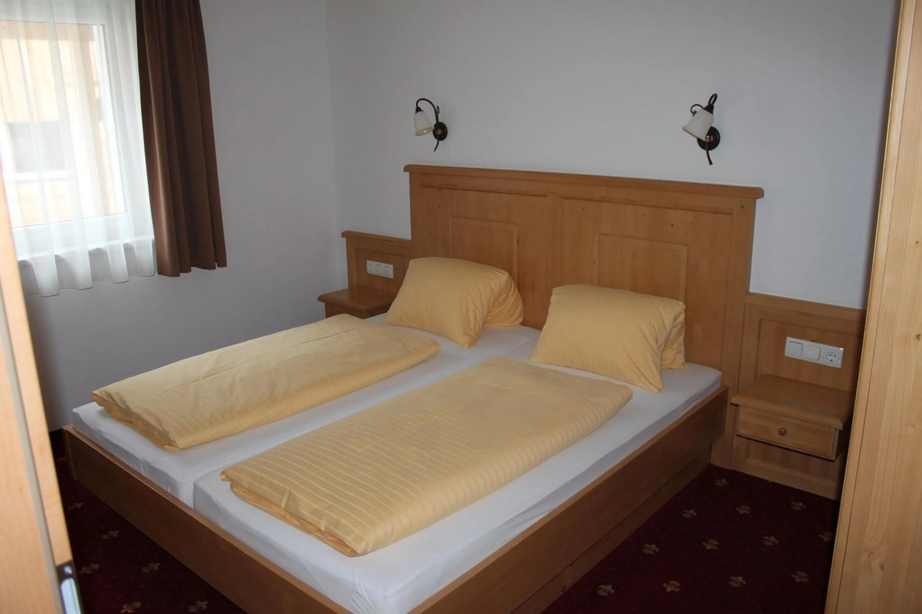 Bedroom, Bed in Hotel Garni Dorfblick