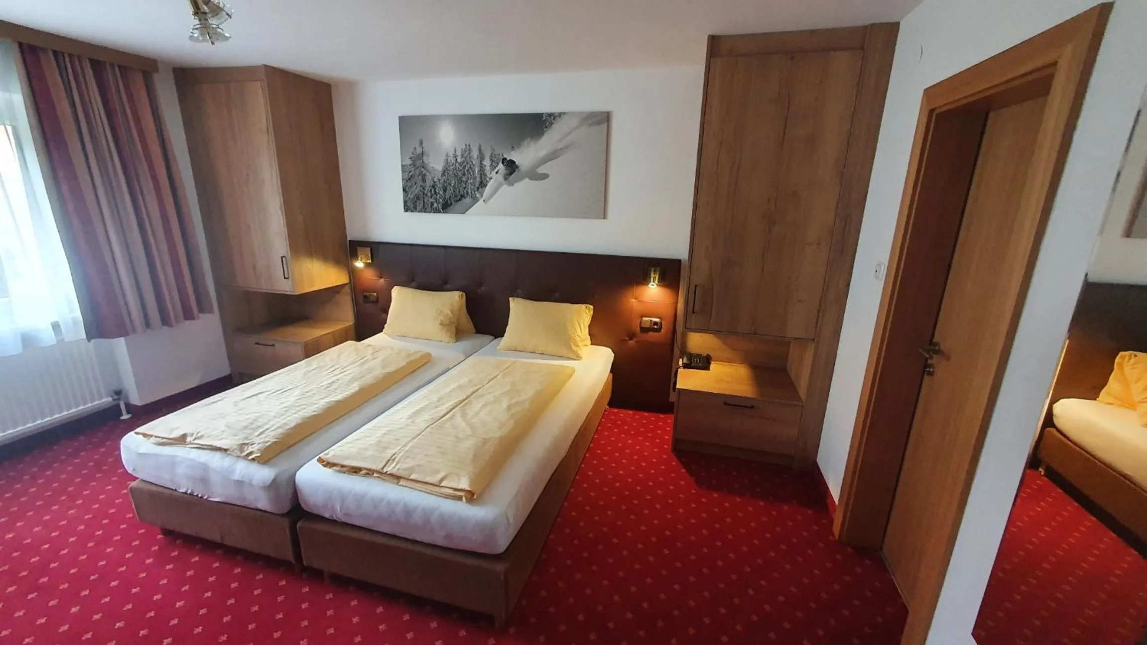 Bedroom, Bed in Hotel Garni Dorfblick