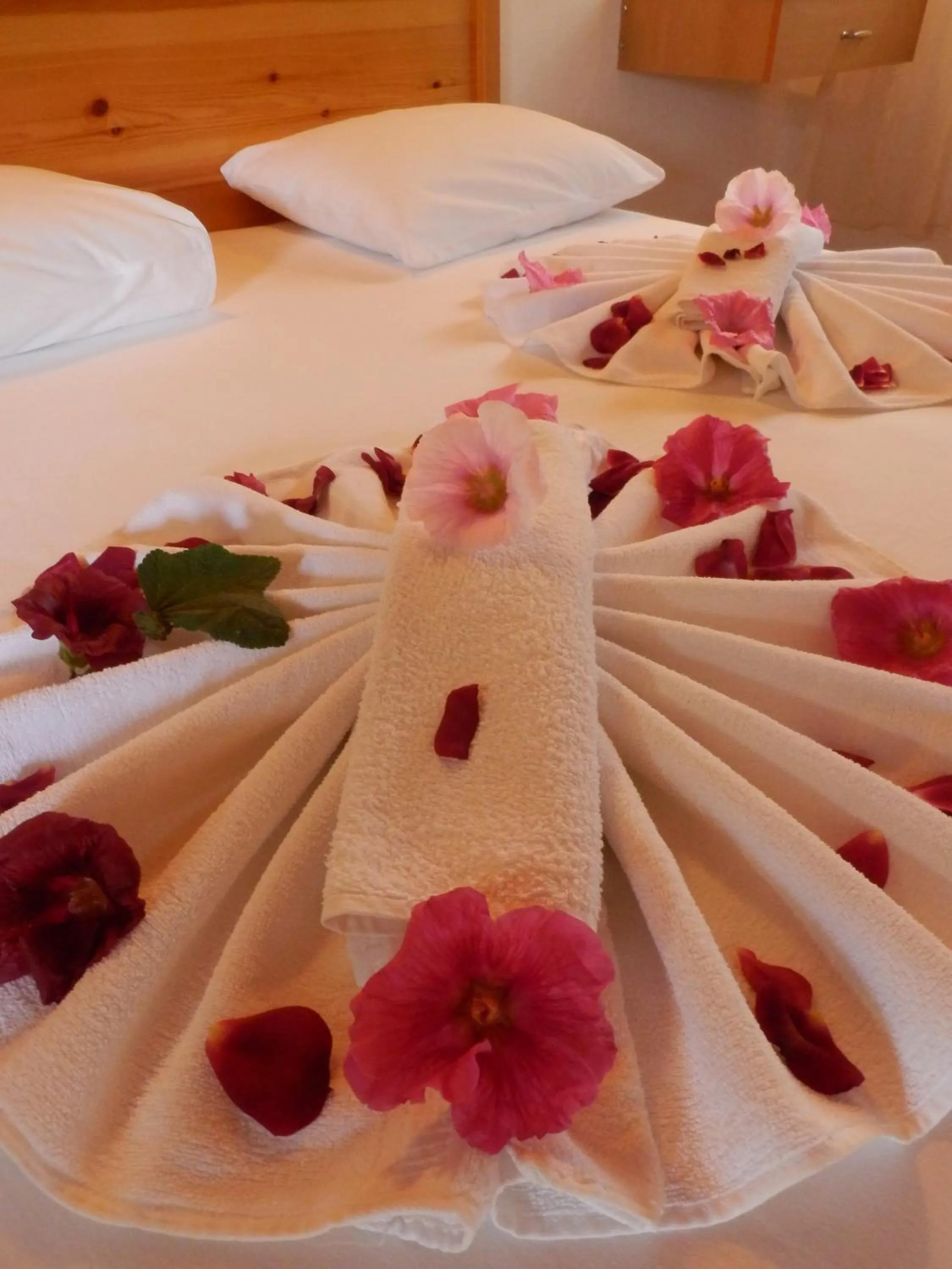 Bed in Dalyan Pension