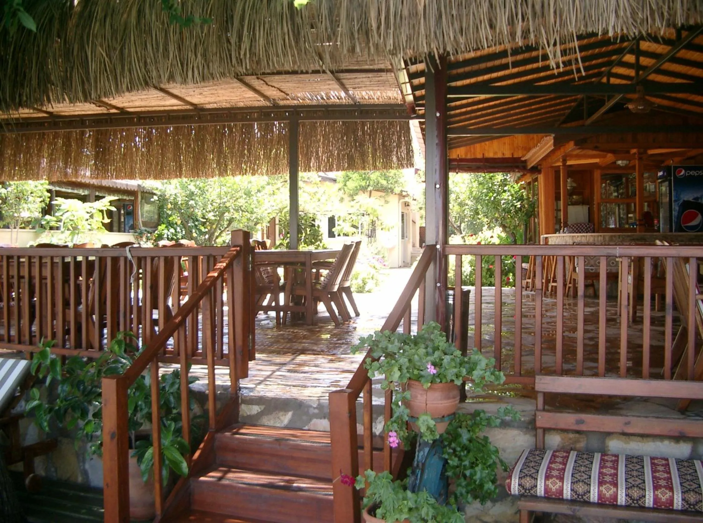 Balcony/Terrace in Dalyan Pension