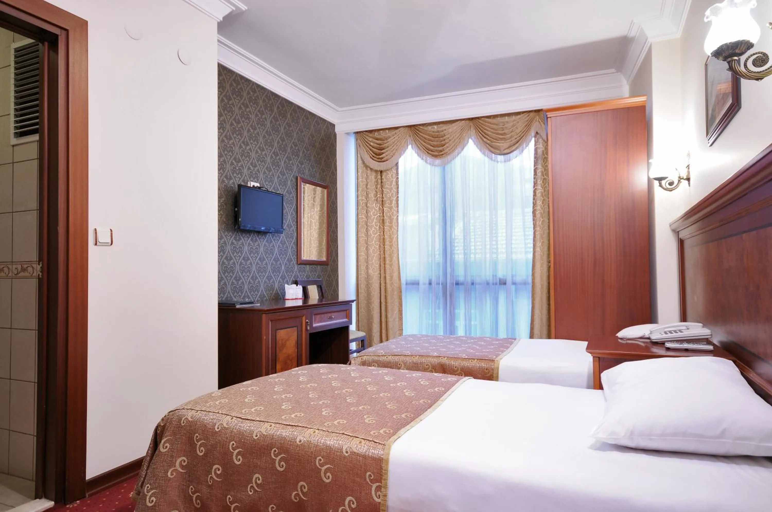 Decorative detail, Bed in Grand Eyuboglu Hotel