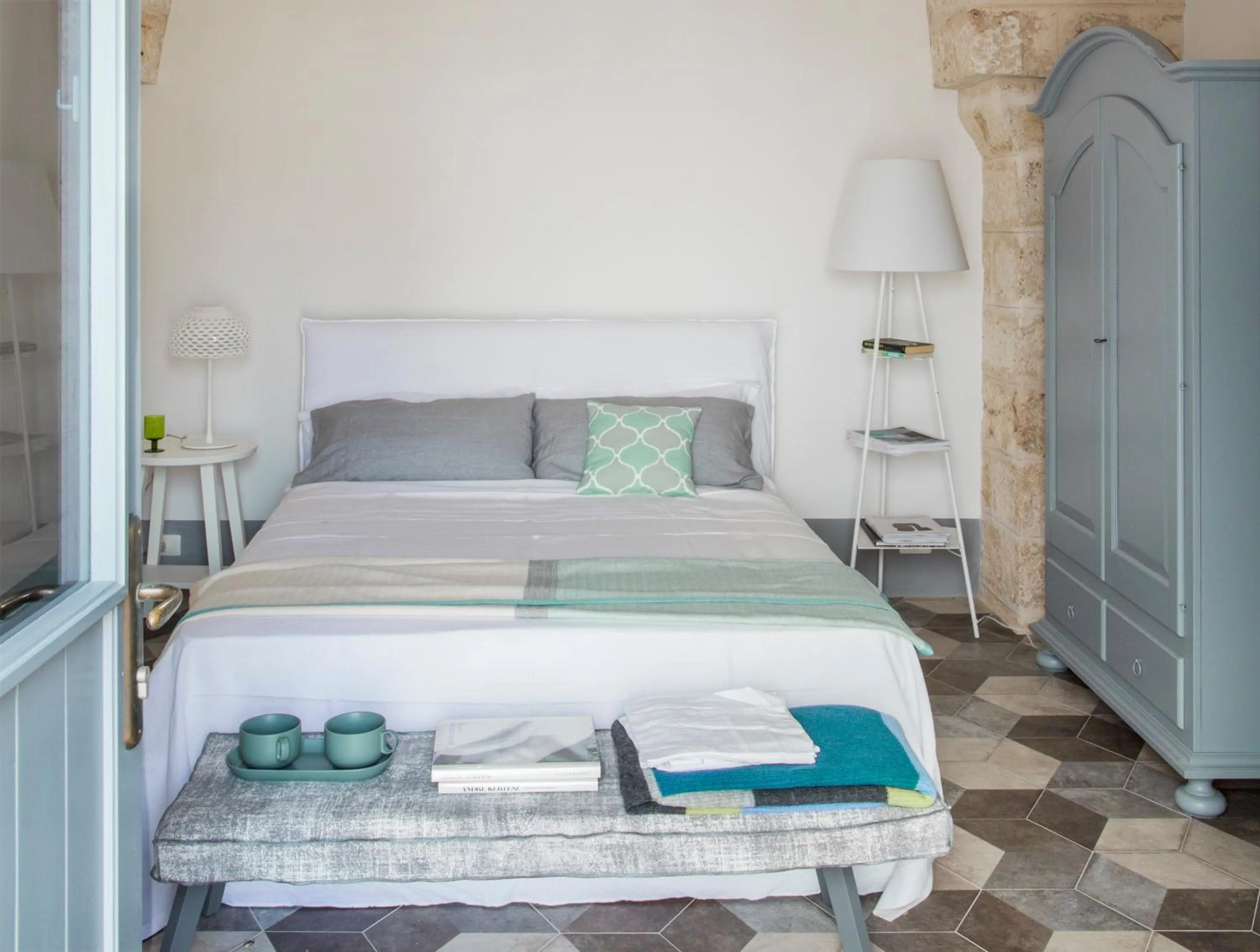 Bedroom, Bed in Masseria San Giovanni - Epoca Collection