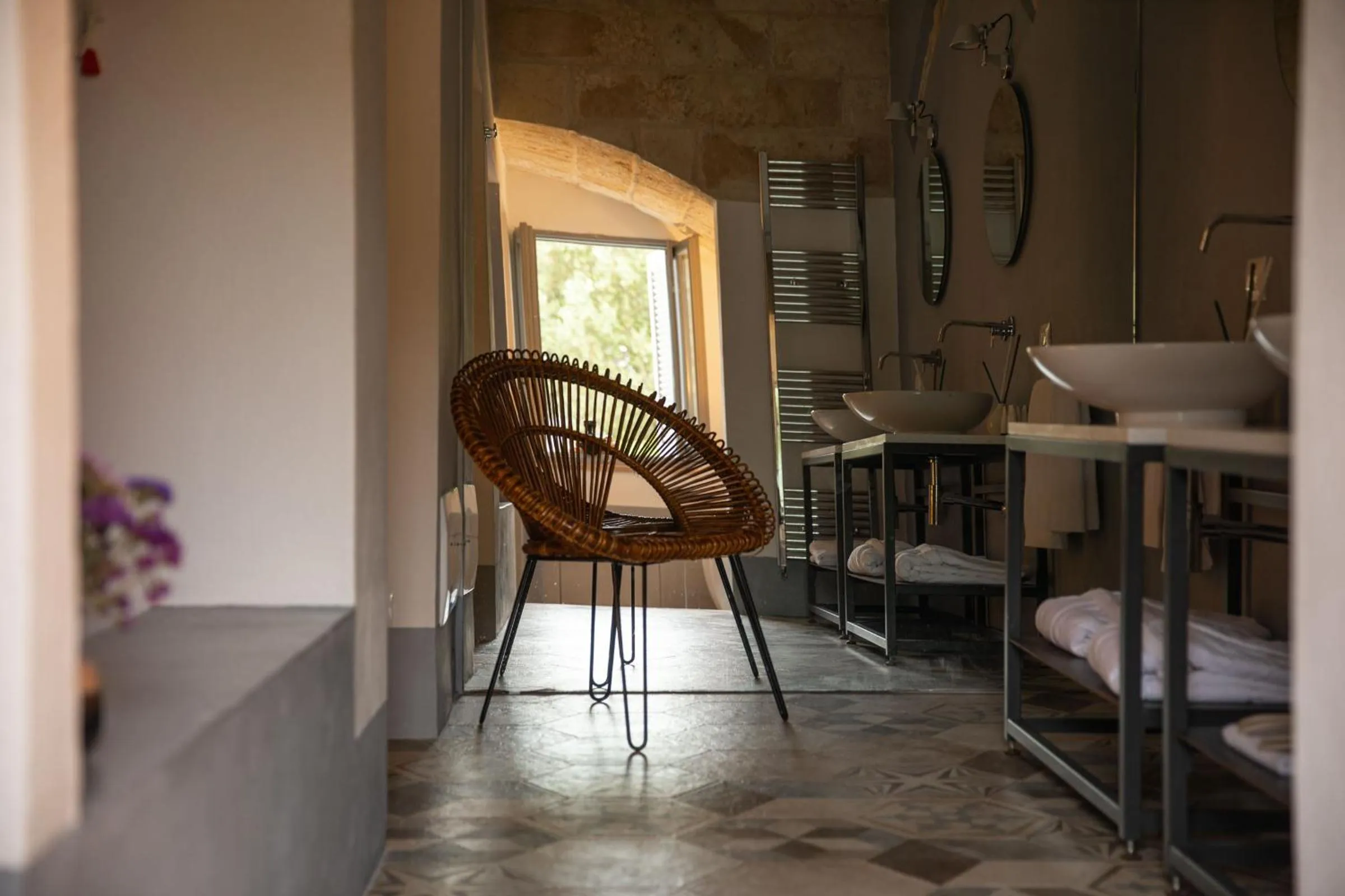 Bathroom in Masseria San Giovanni - Epoca Collection