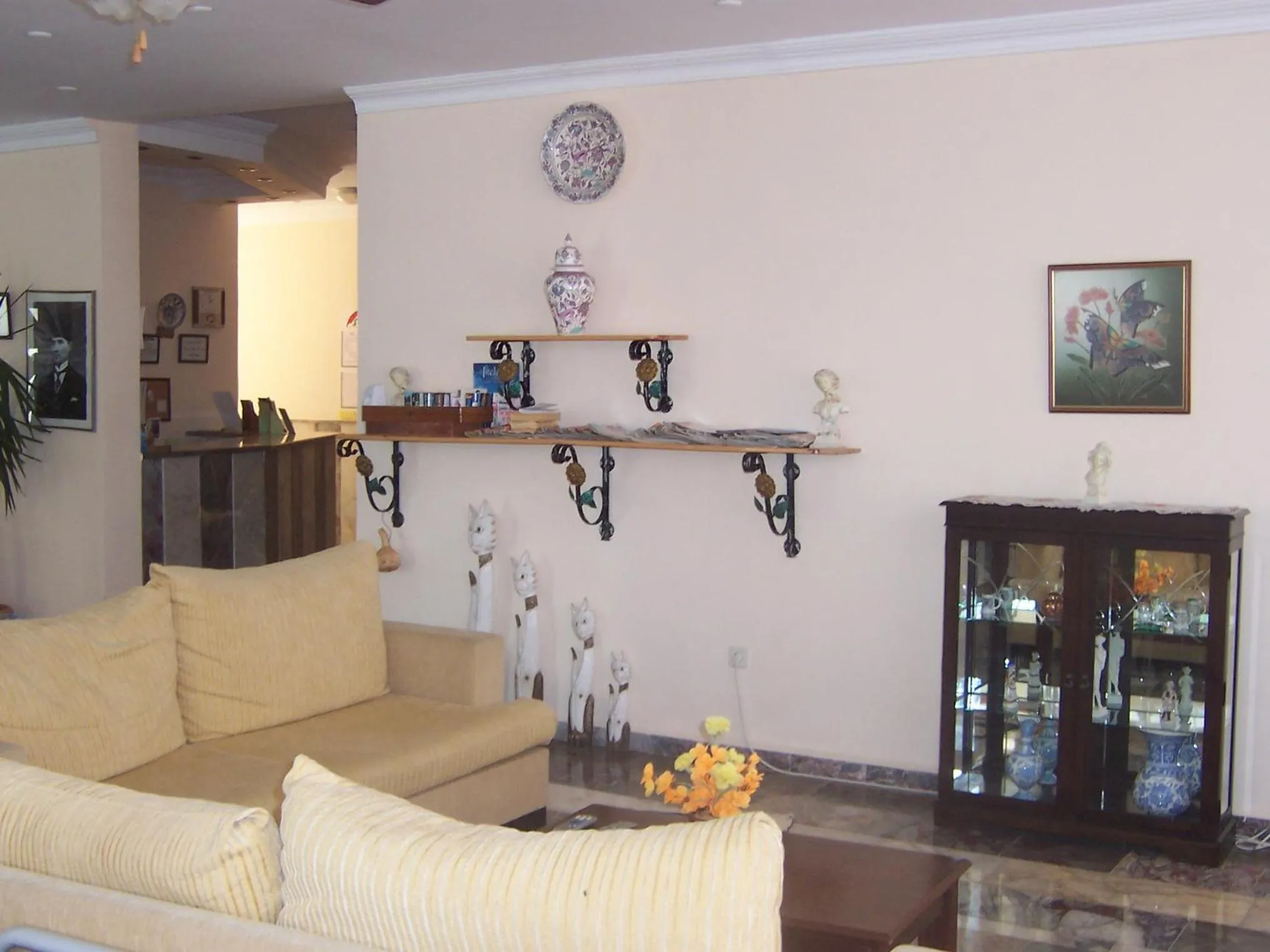 Lobby or reception in Ibrahim Bey Hotel