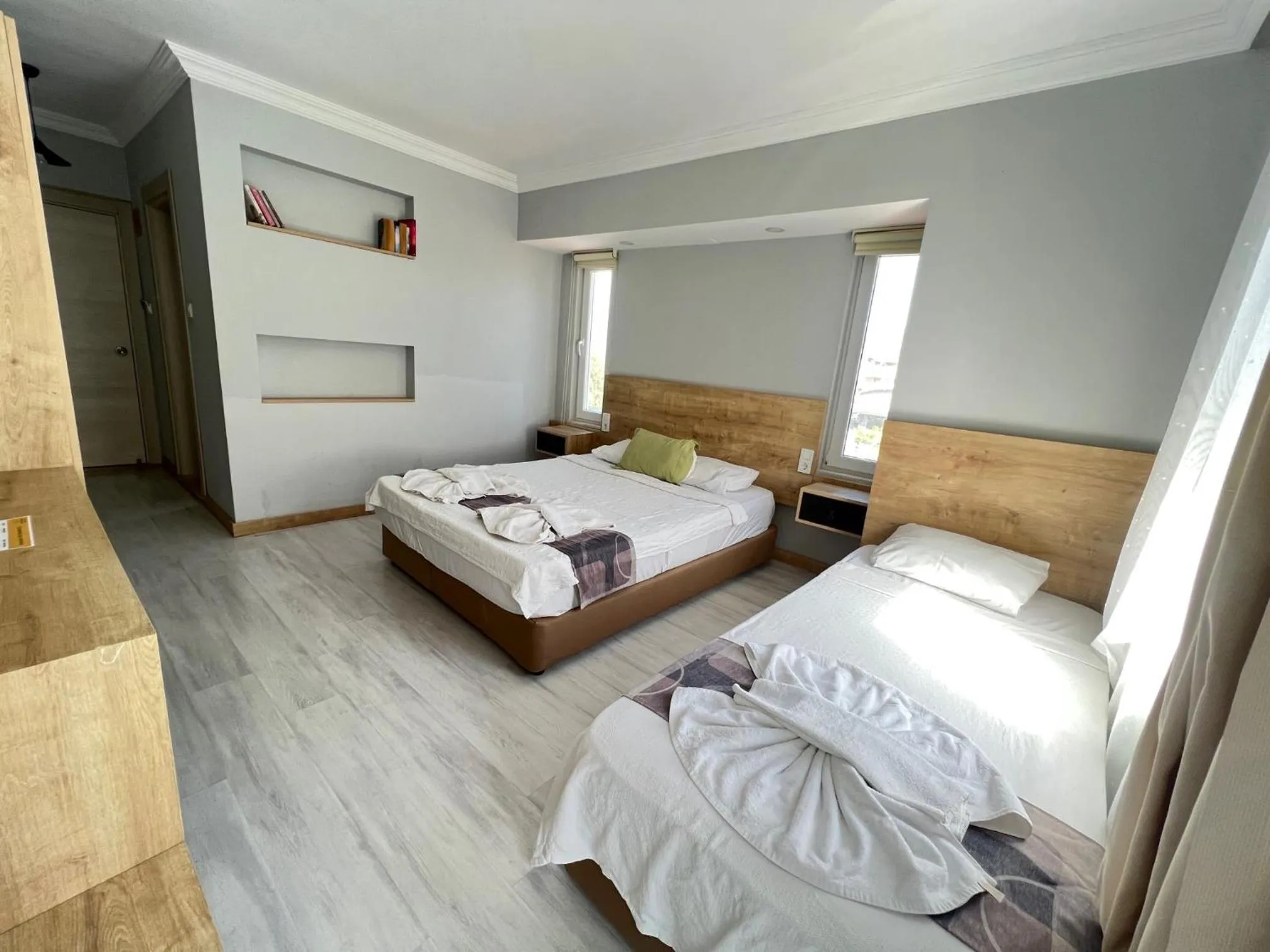 Bed in Ibrahim Bey Hotel