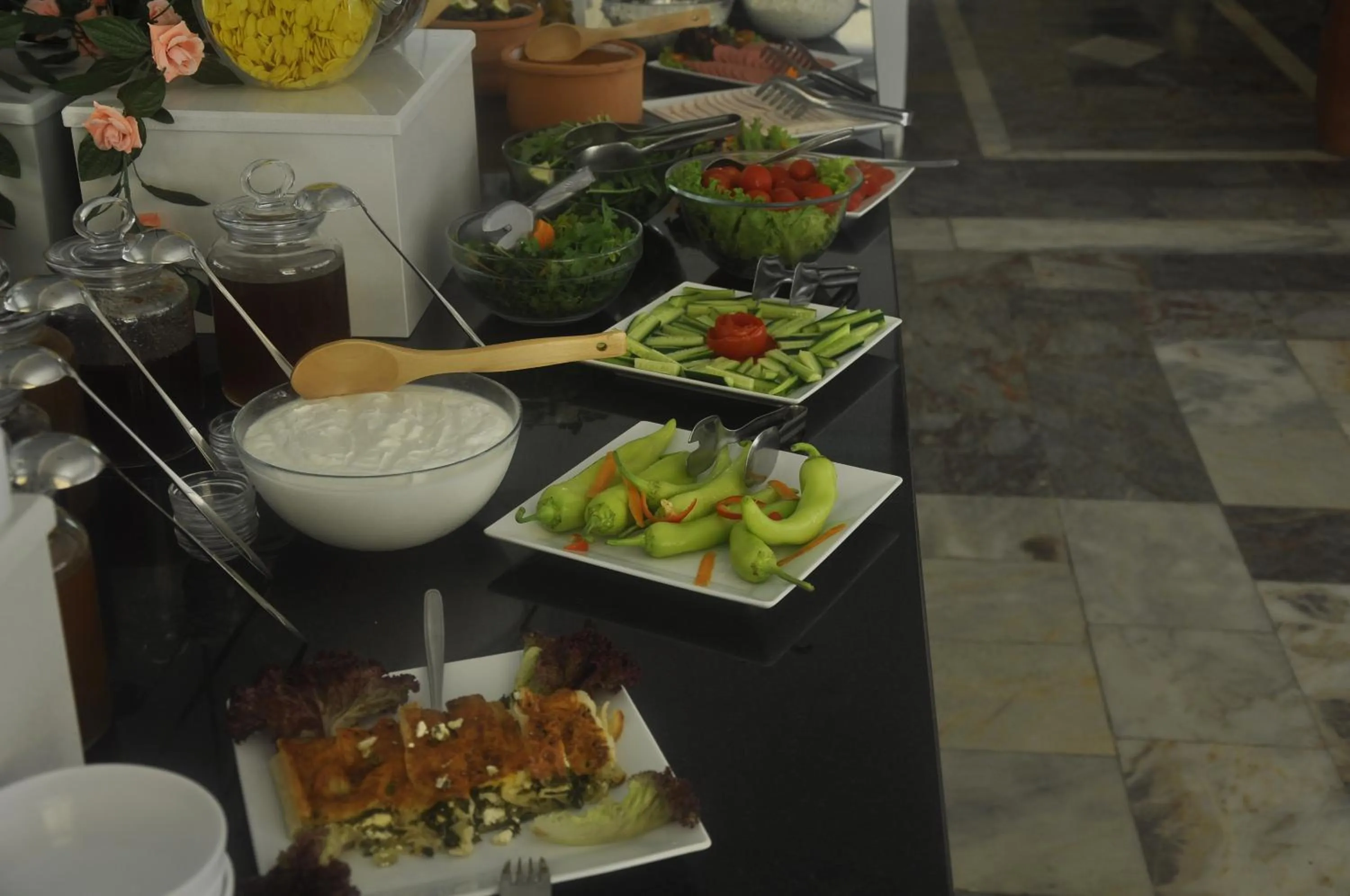 Food in Ibrahim Bey Hotel