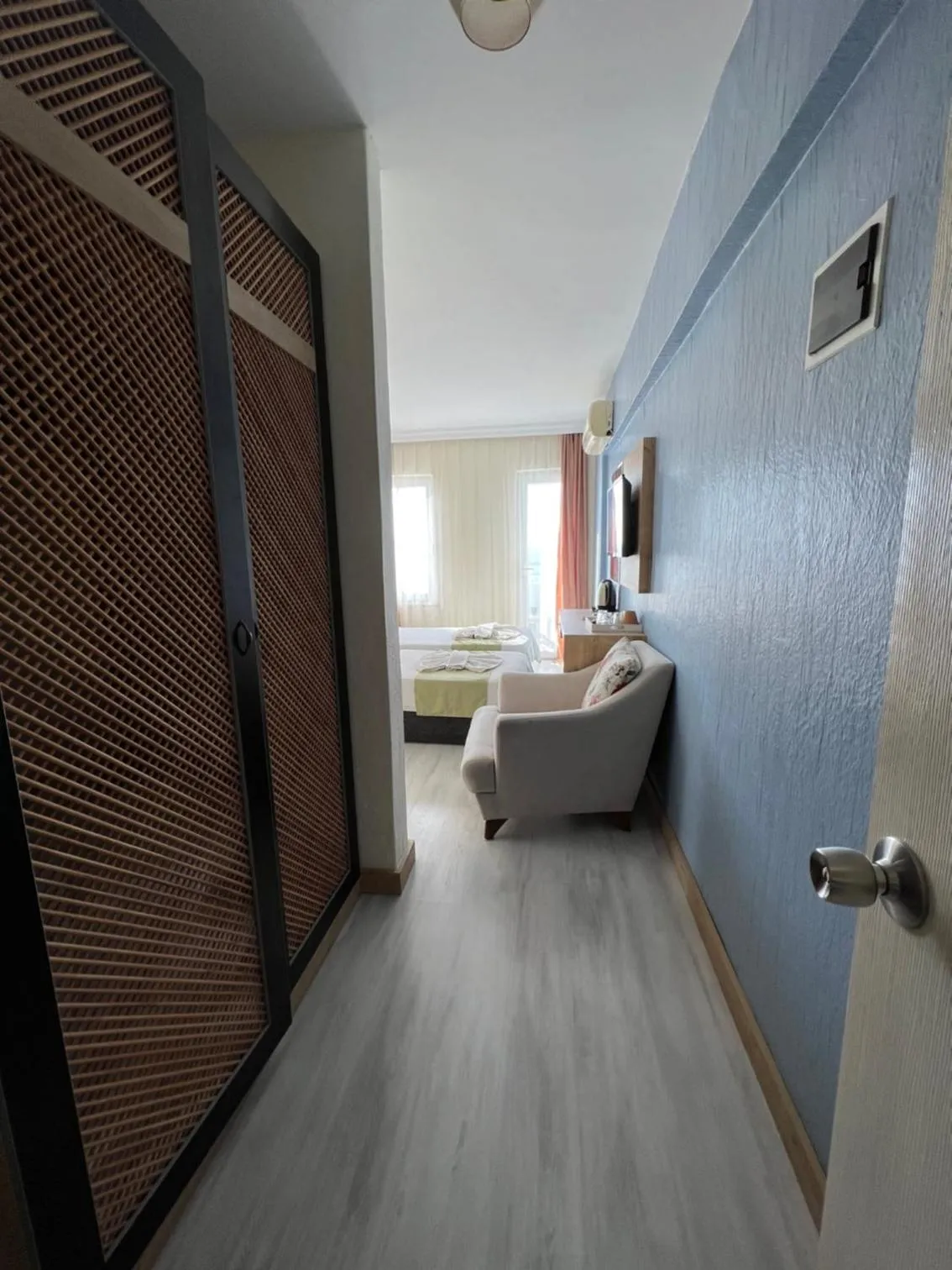 wardrobe in Ibrahim Bey Hotel