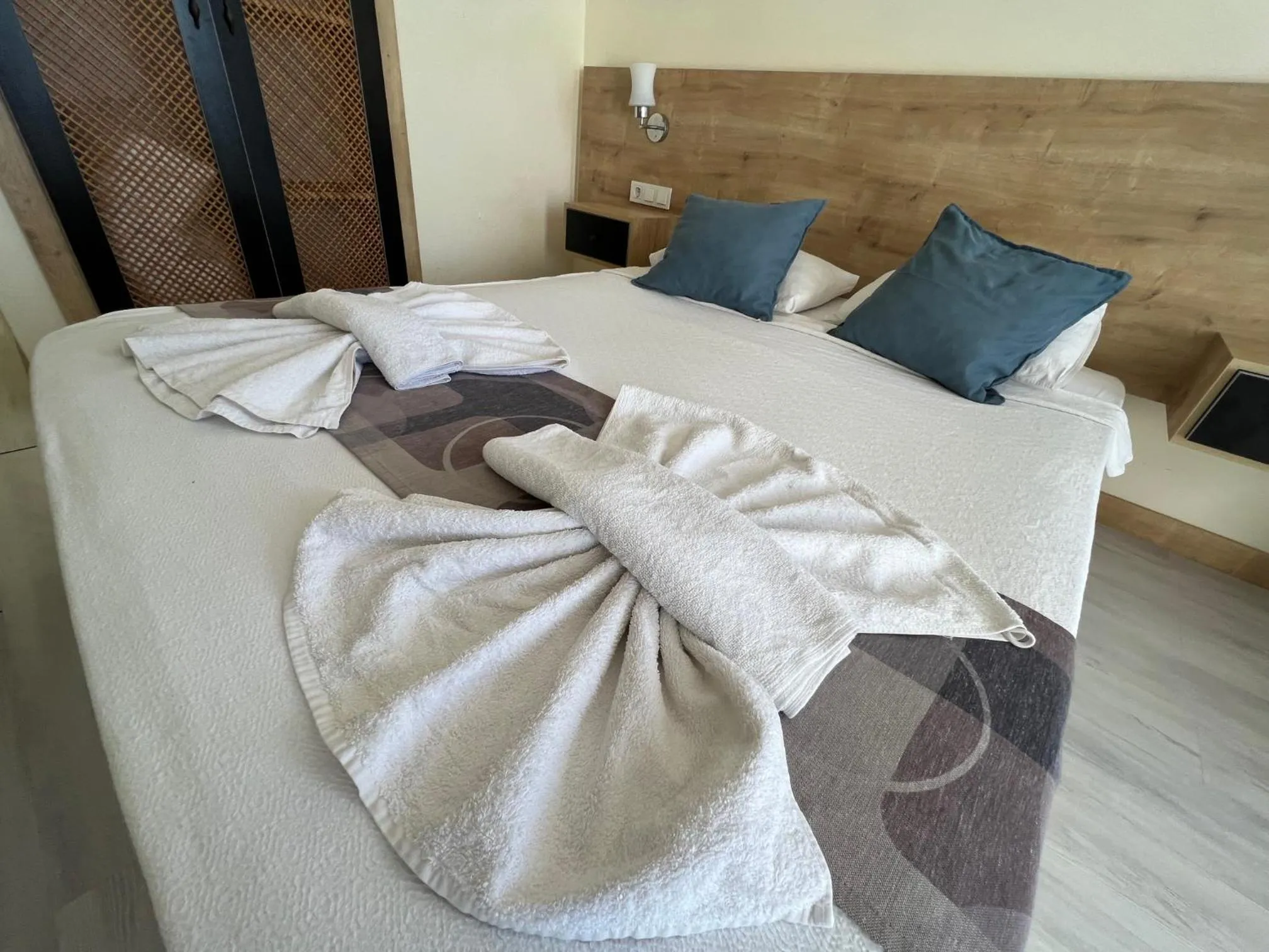 Bed in Ibrahim Bey Hotel