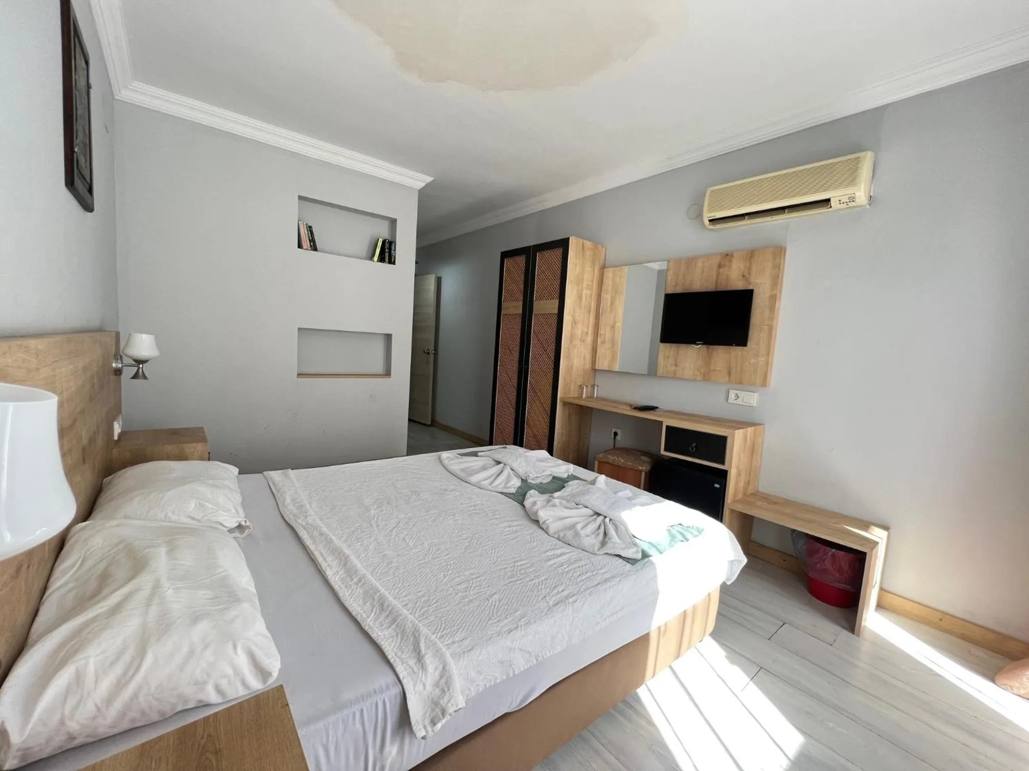 Bed in Ibrahim Bey Hotel