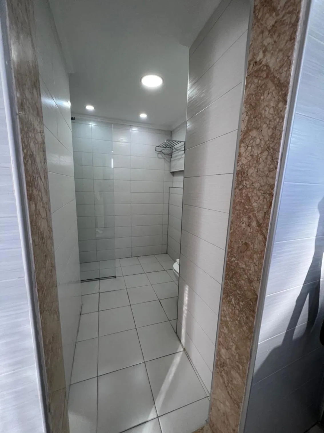 Shower in Ibrahim Bey Hotel