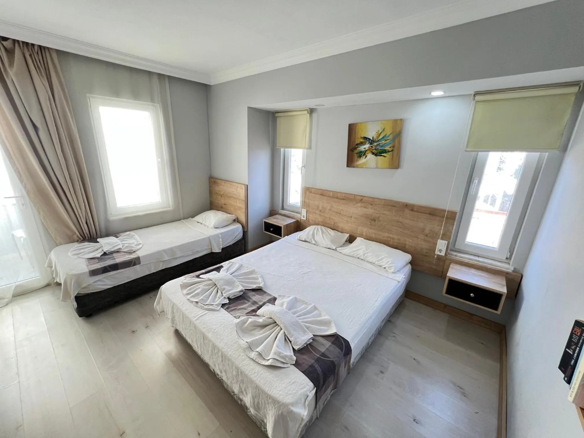 Bed in Ibrahim Bey Hotel