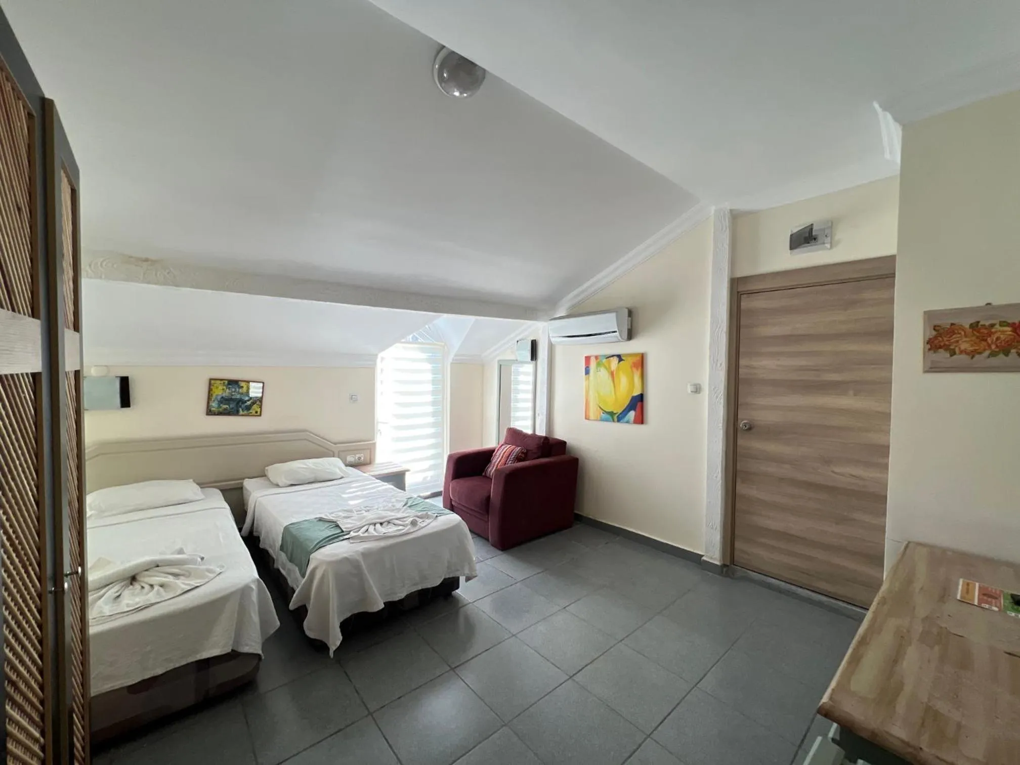 Bed in Ibrahim Bey Hotel