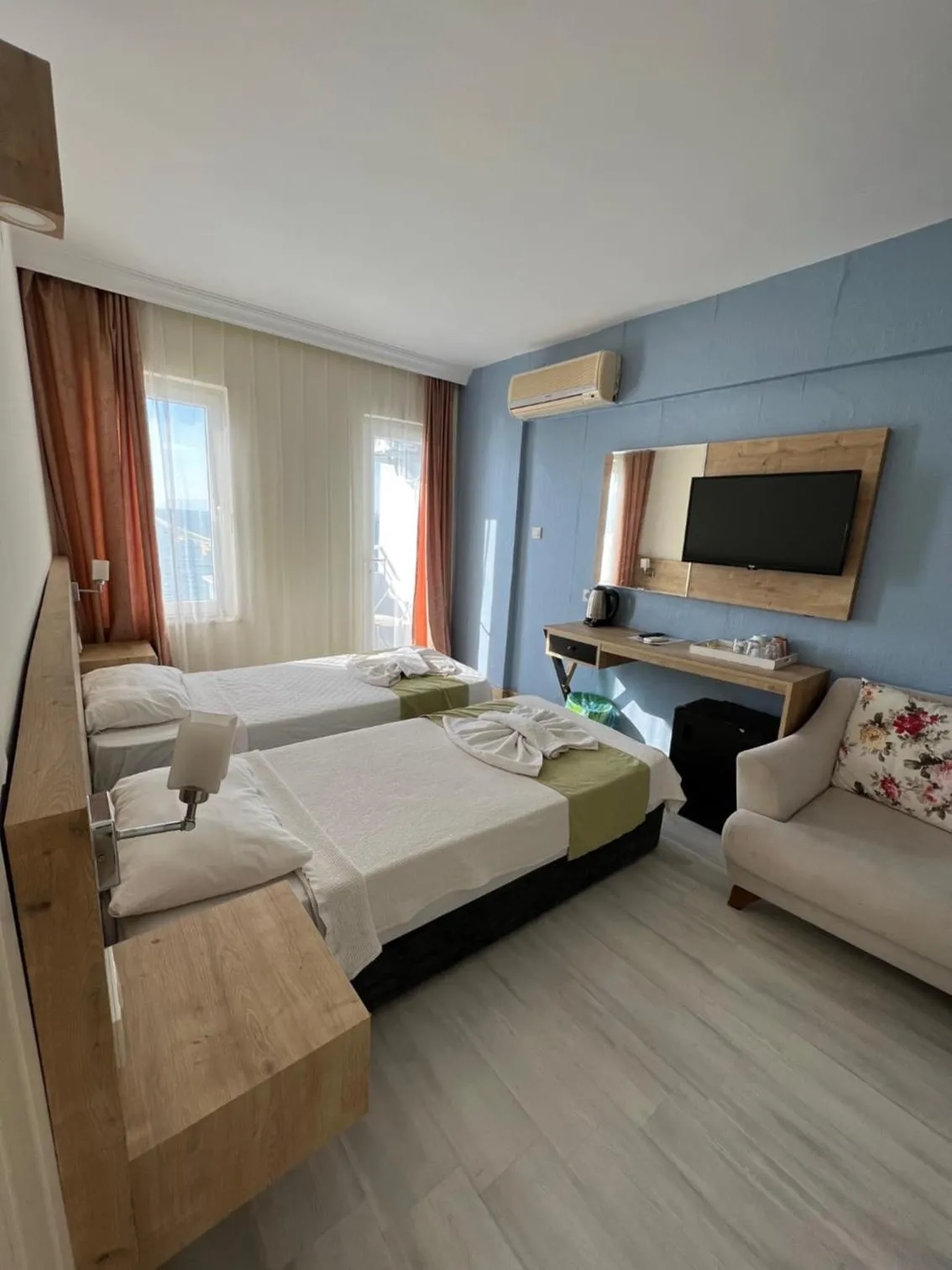 Bed in Ibrahim Bey Hotel