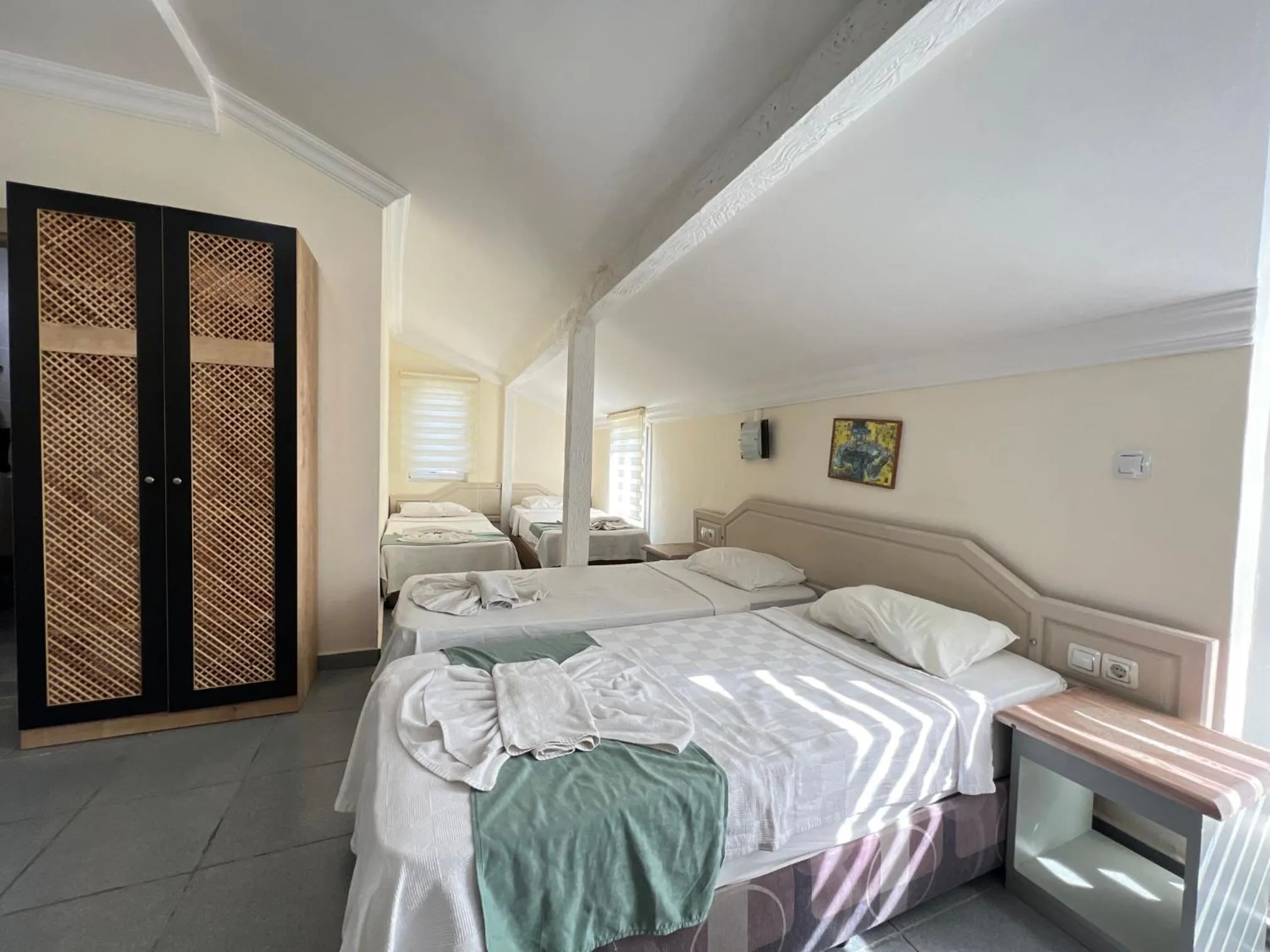 Bed in Ibrahim Bey Hotel