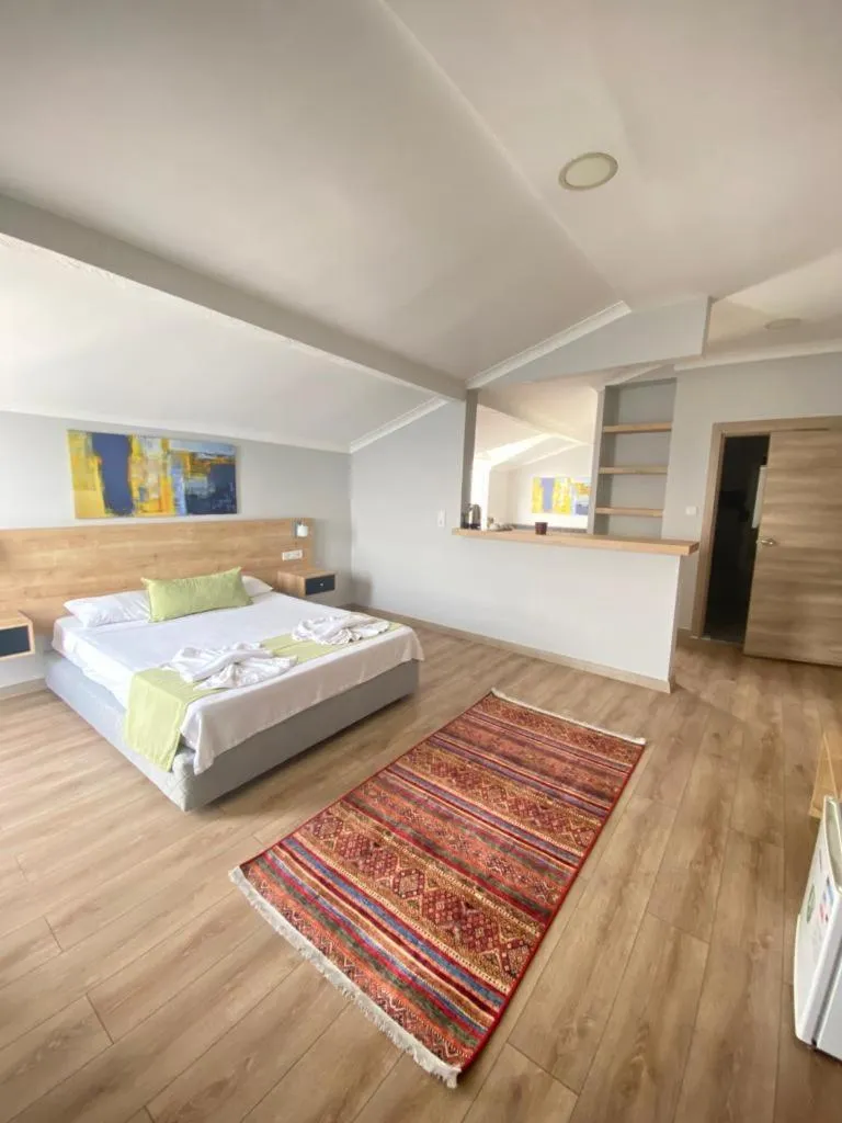 Bed in Ibrahim Bey Hotel