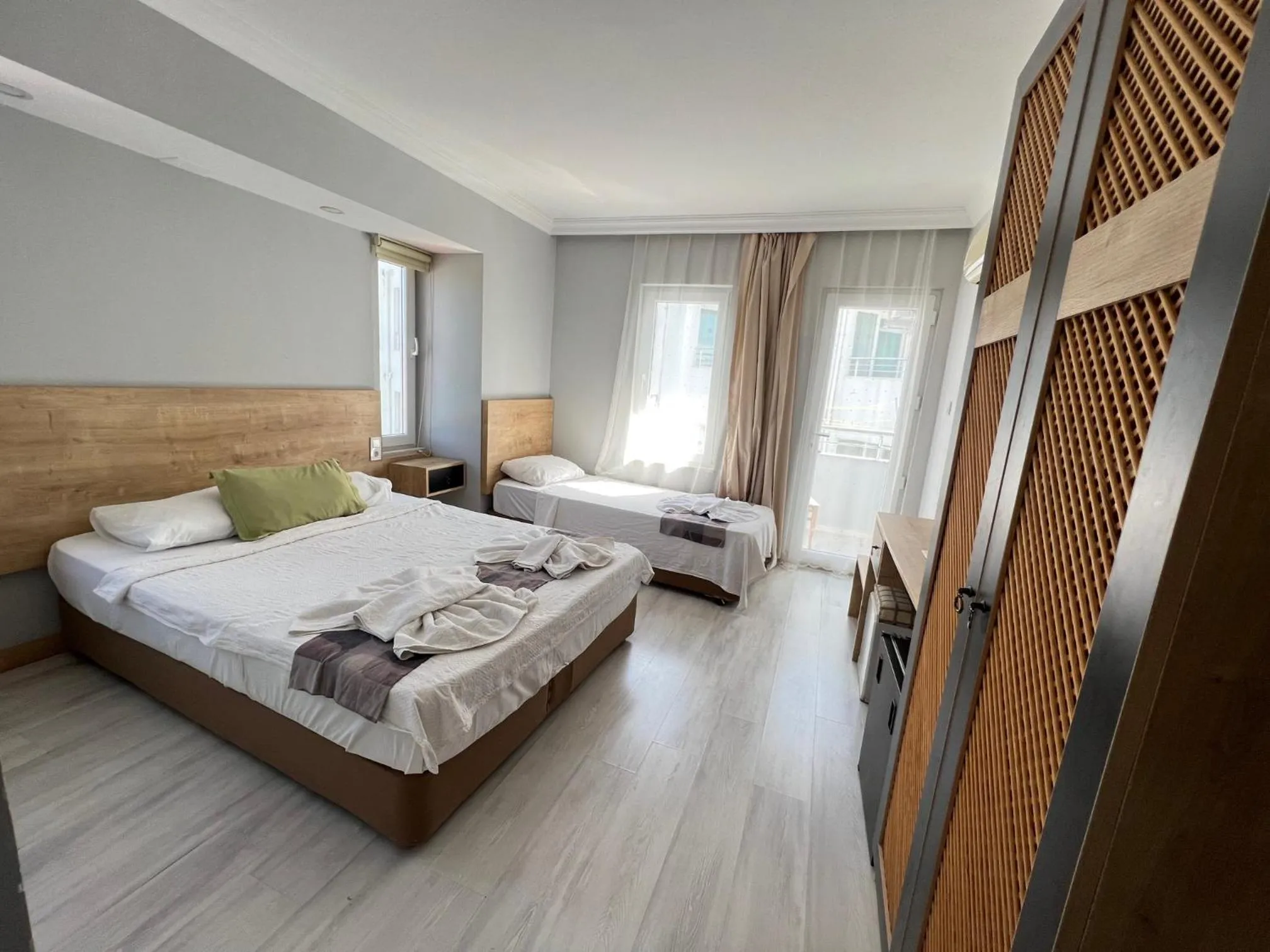 Bed in Ibrahim Bey Hotel