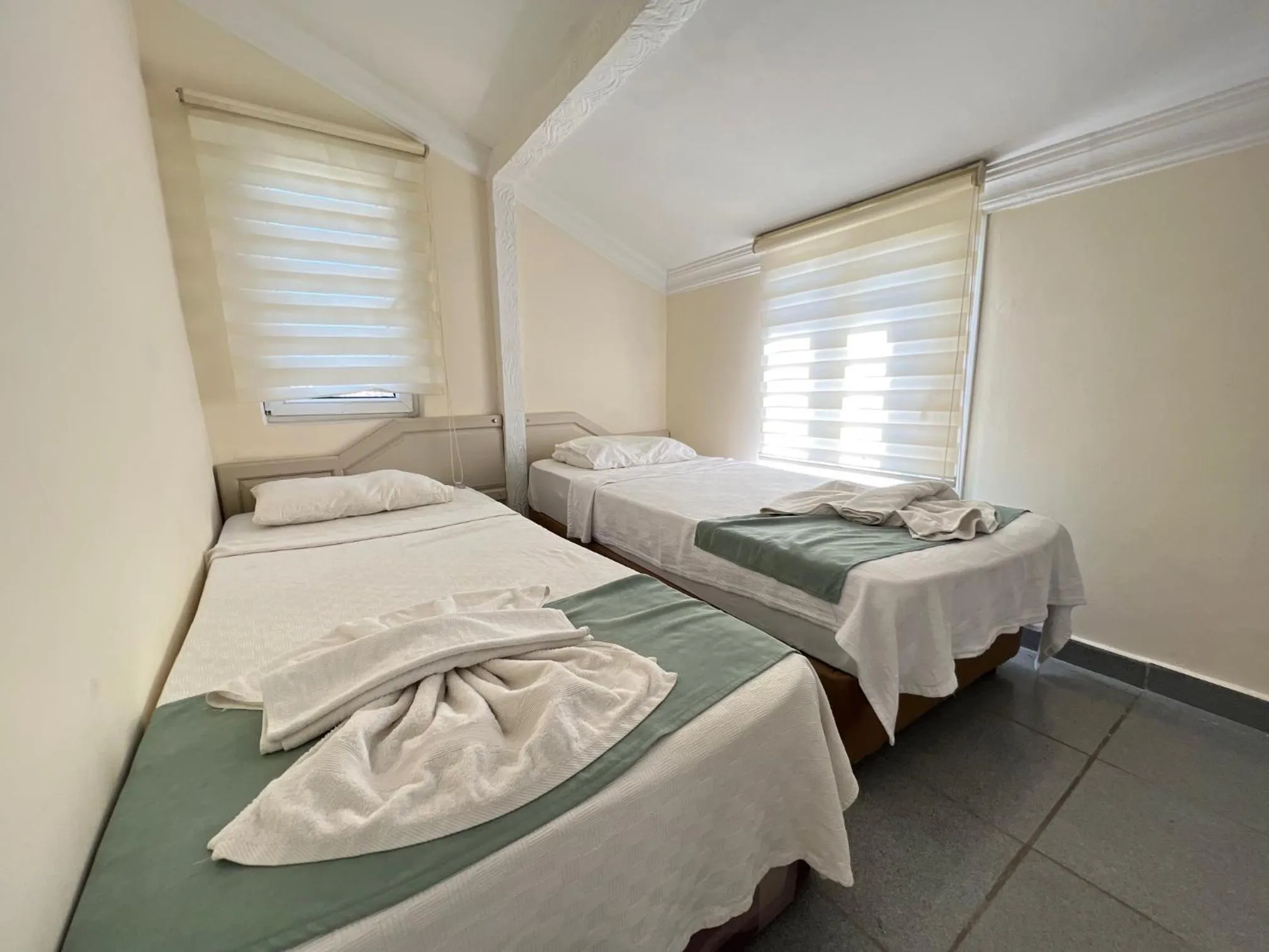 Bed in Ibrahim Bey Hotel