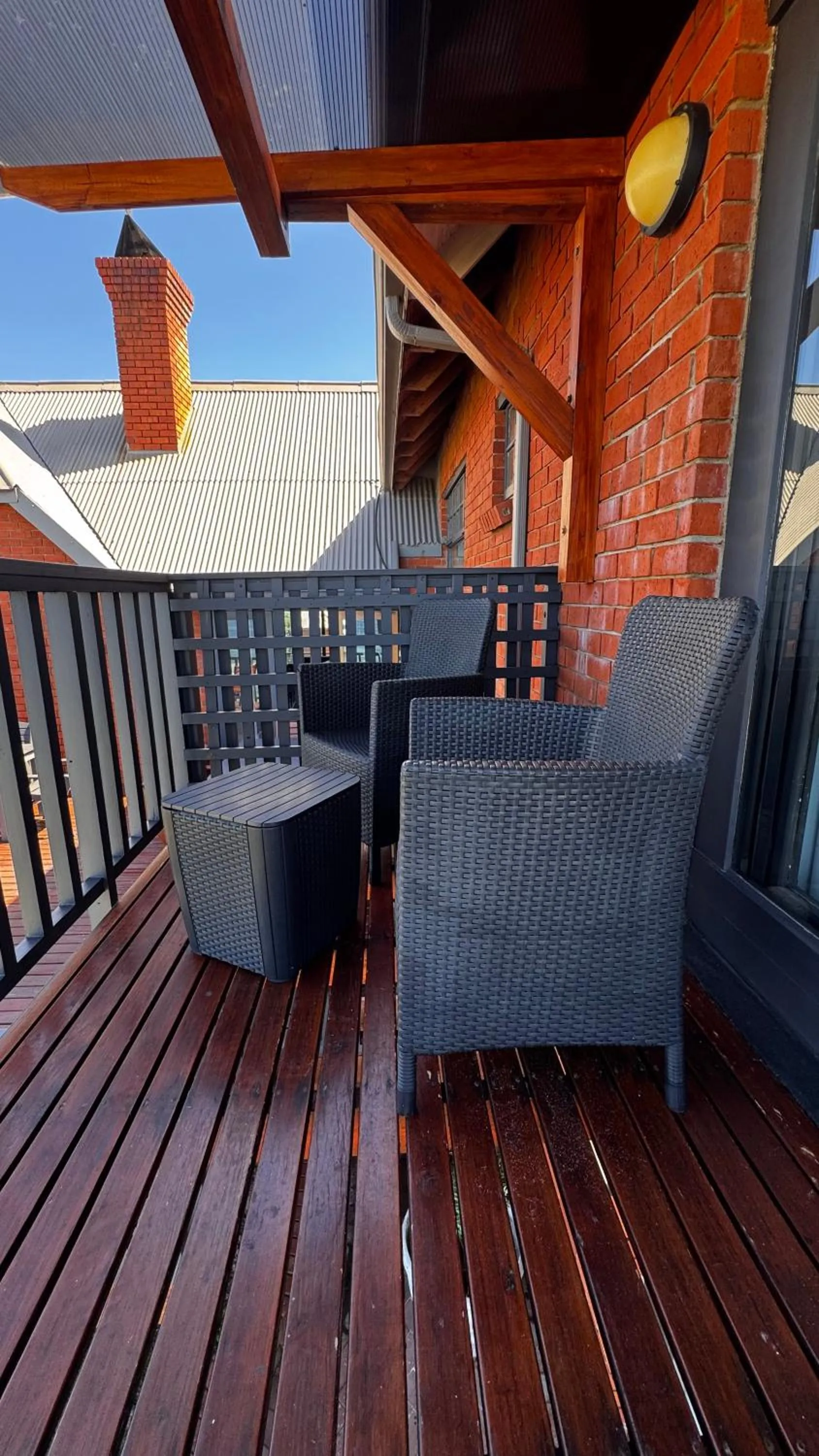 Balcony/Terrace in Dolphin Dunes Guesthouse