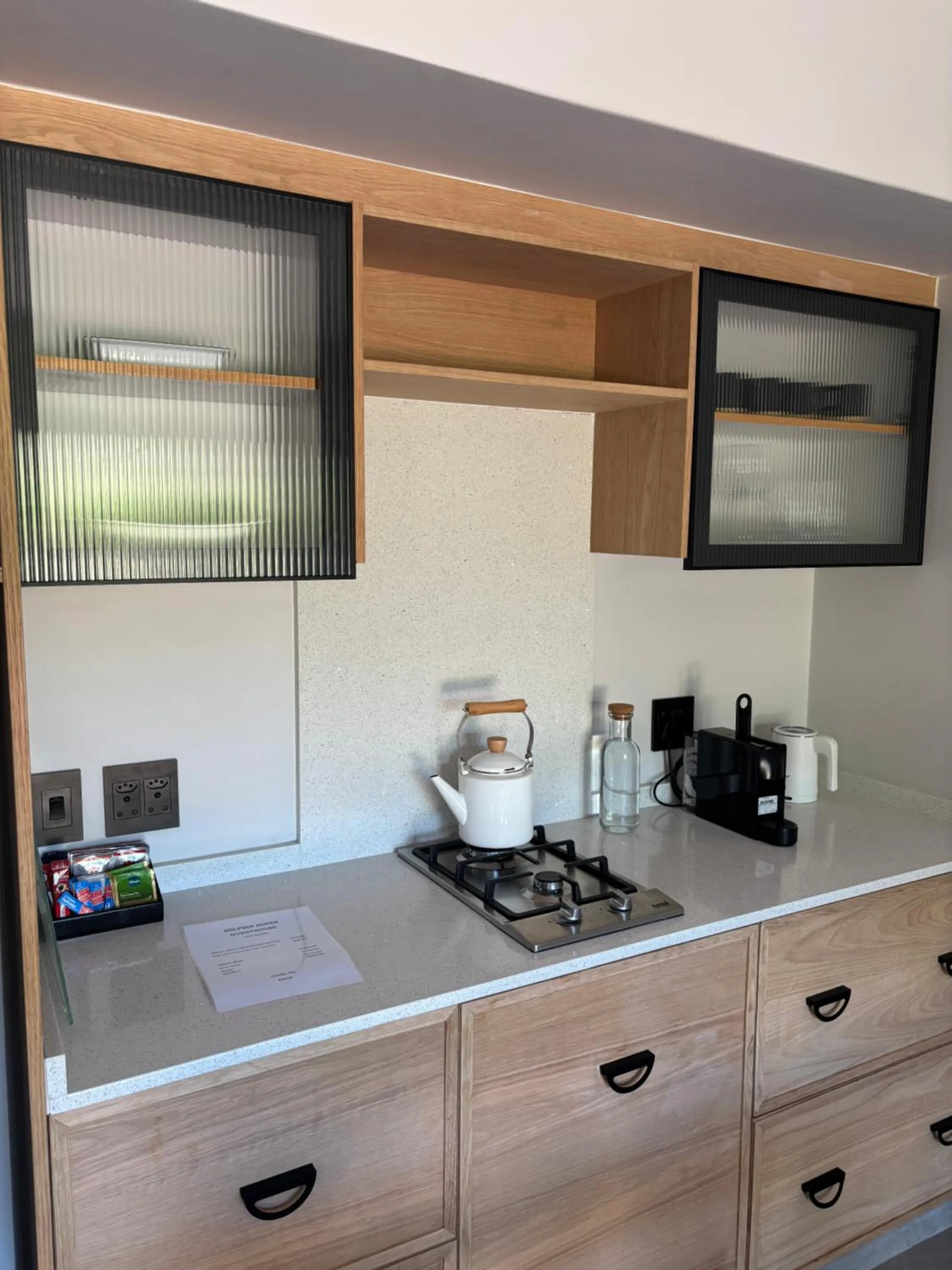 Kitchen or kitchenette in Dolphin Dunes Guesthouse