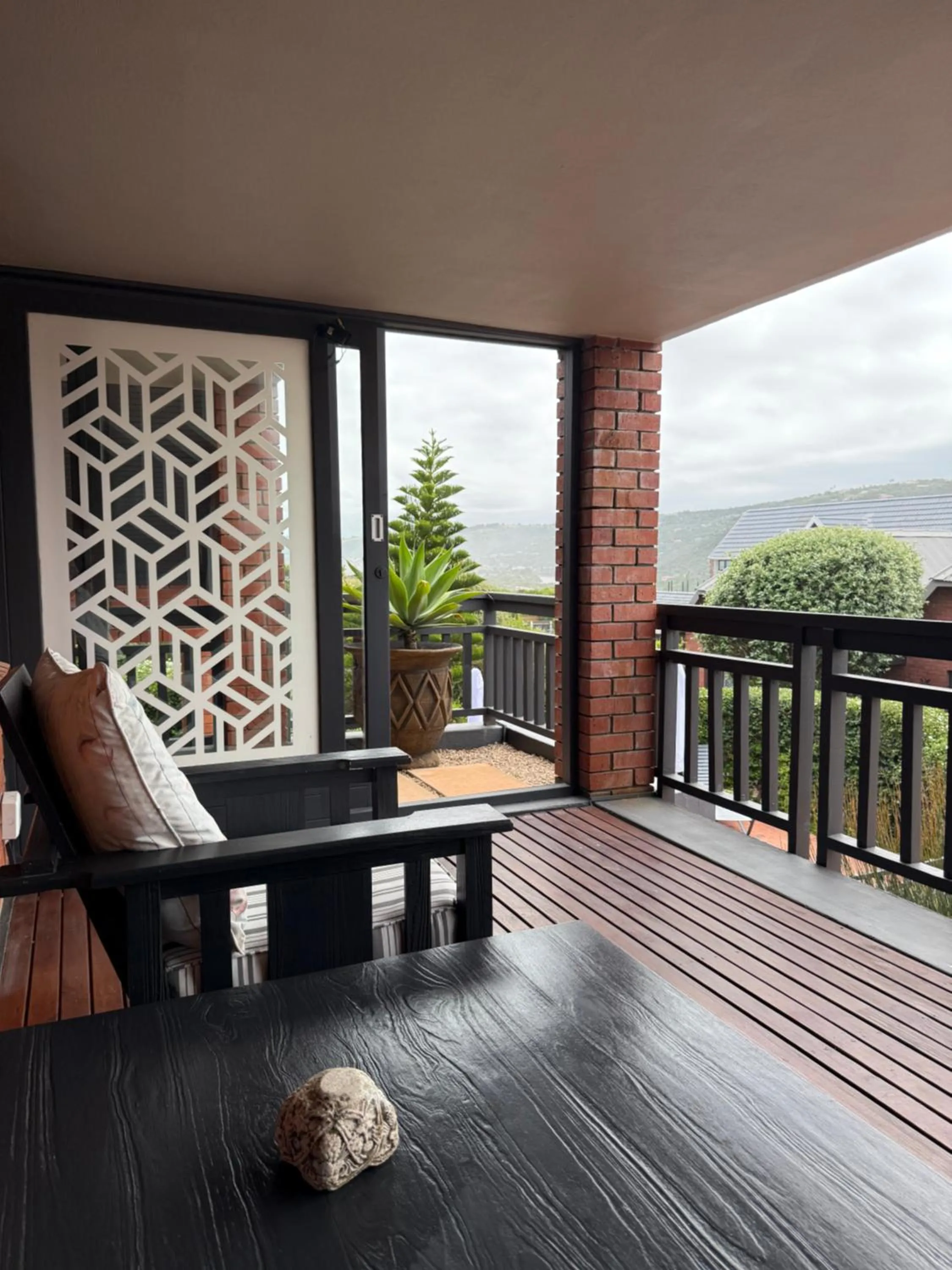 Balcony/Terrace in Dolphin Dunes Guesthouse