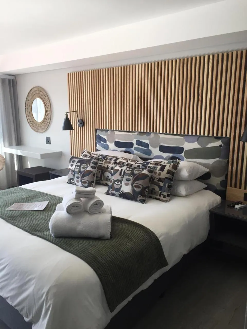 Bed in Dolphin Dunes Guesthouse