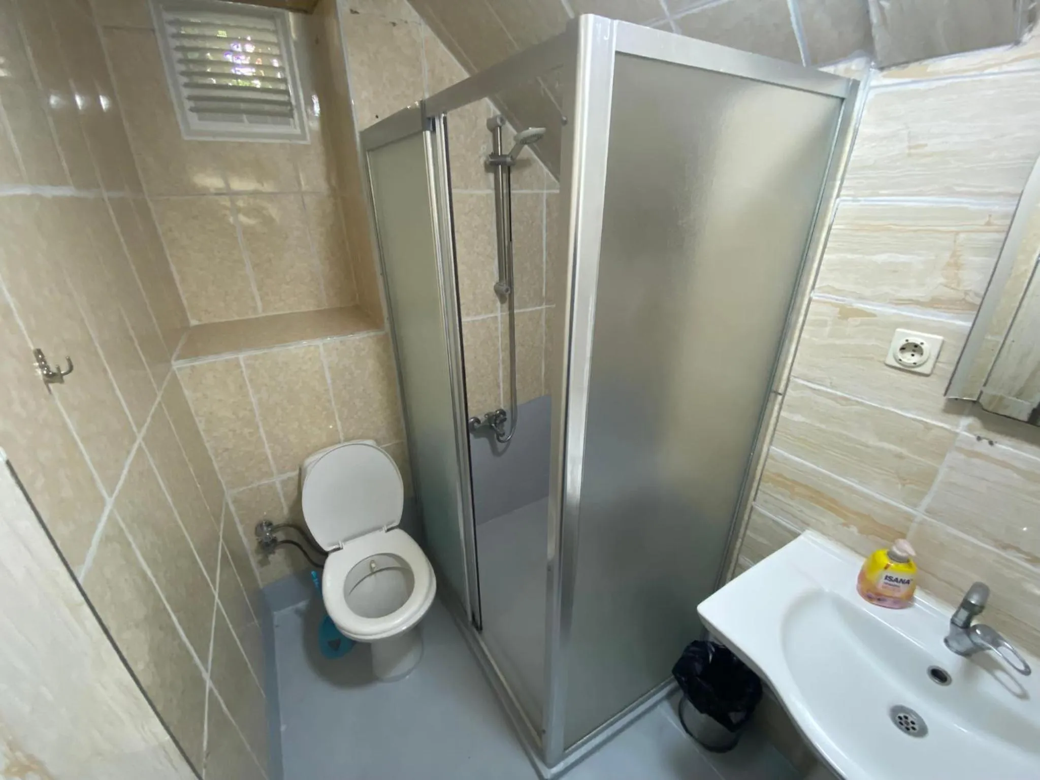 Shower in Camel Apartment