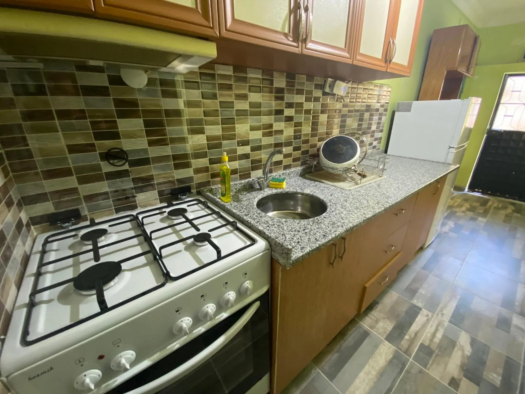 Kitchen or kitchenette in Camel Apartment