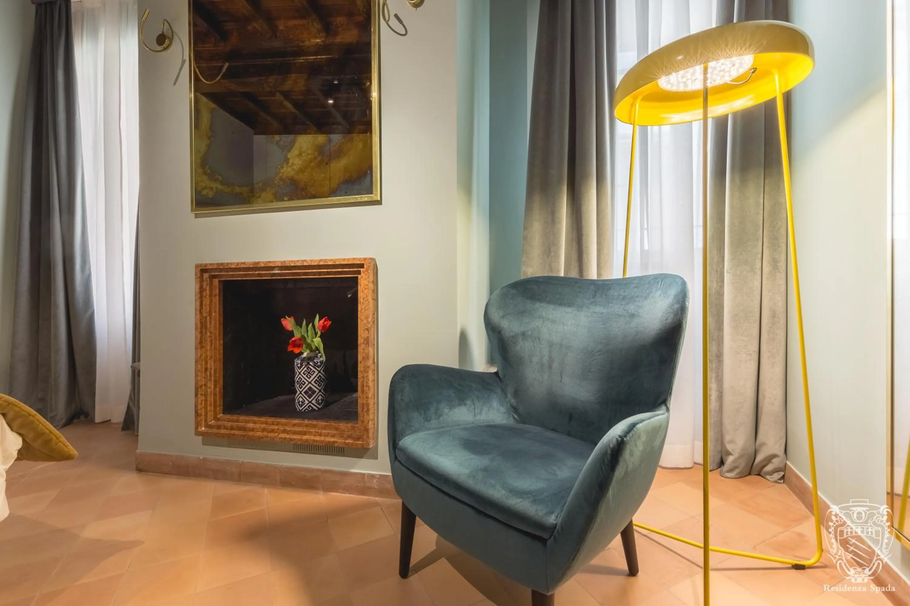 Living room in Residenza Spada