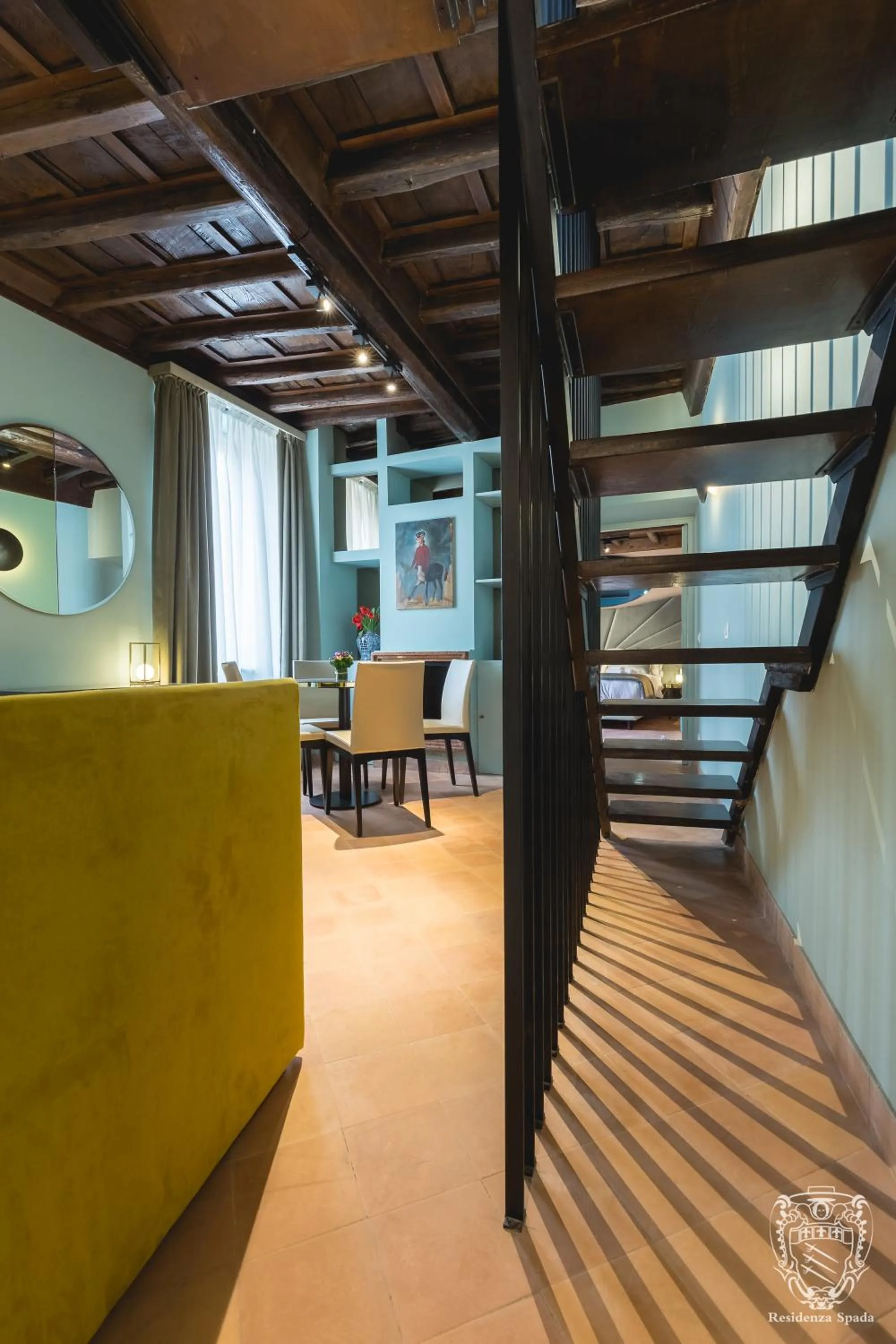 Living room in Residenza Spada