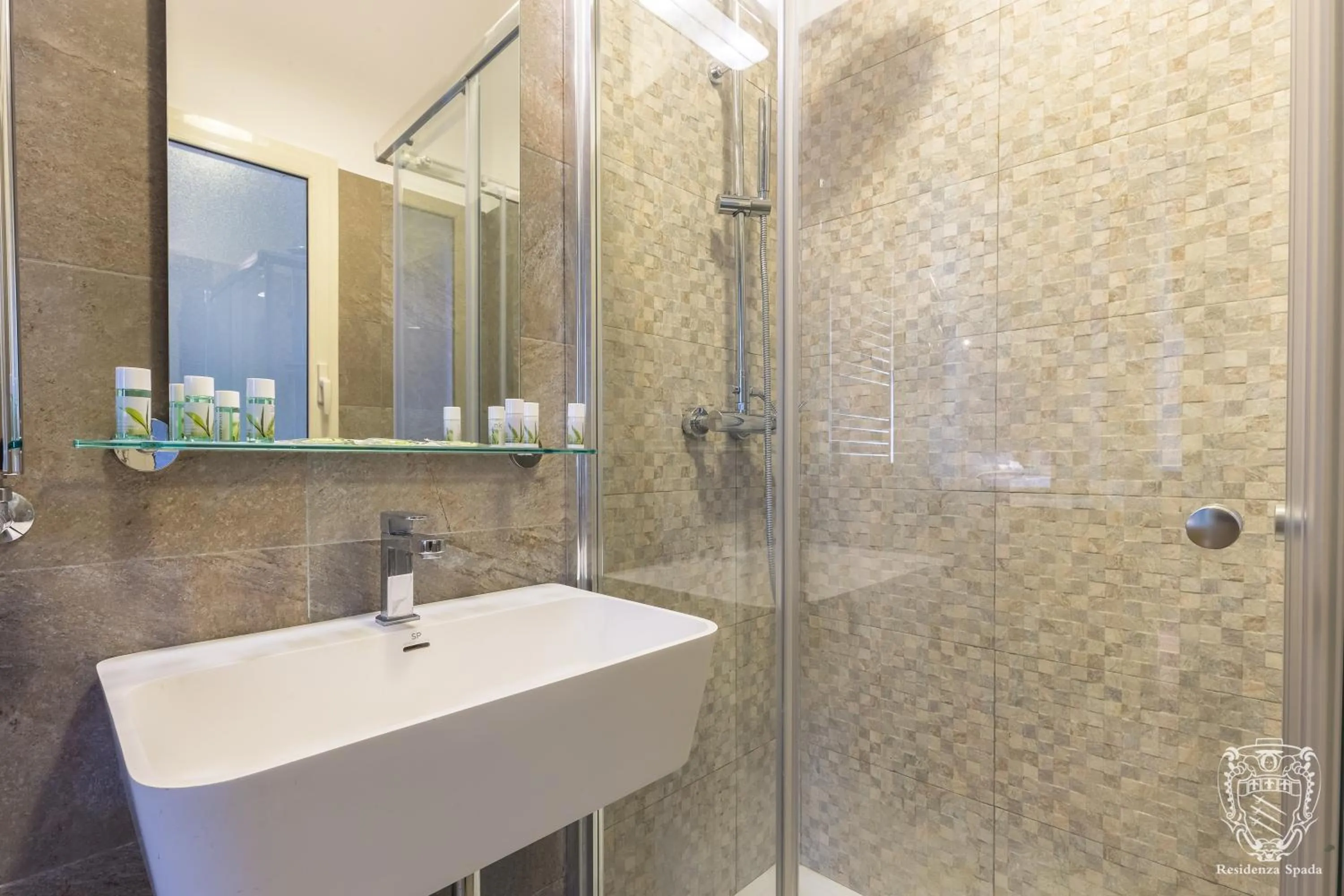 Shower in Residenza Spada