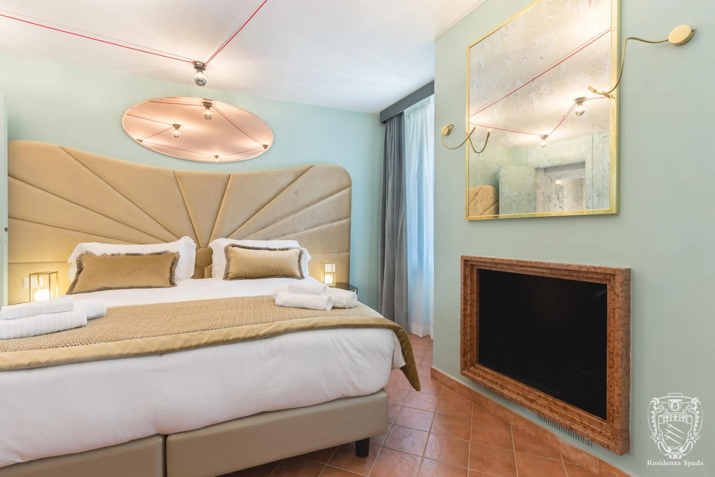 Photo of the whole room, Bed in Residenza Spada