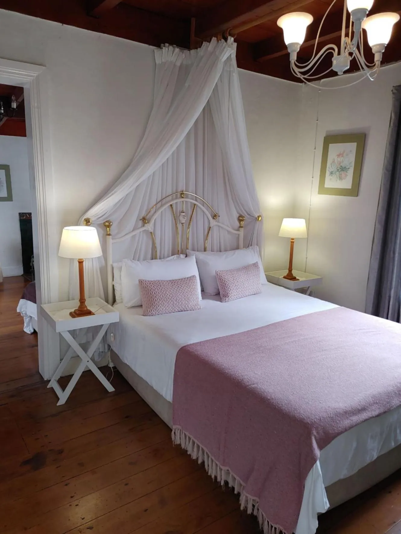 Bed in Yellowwood Lodge