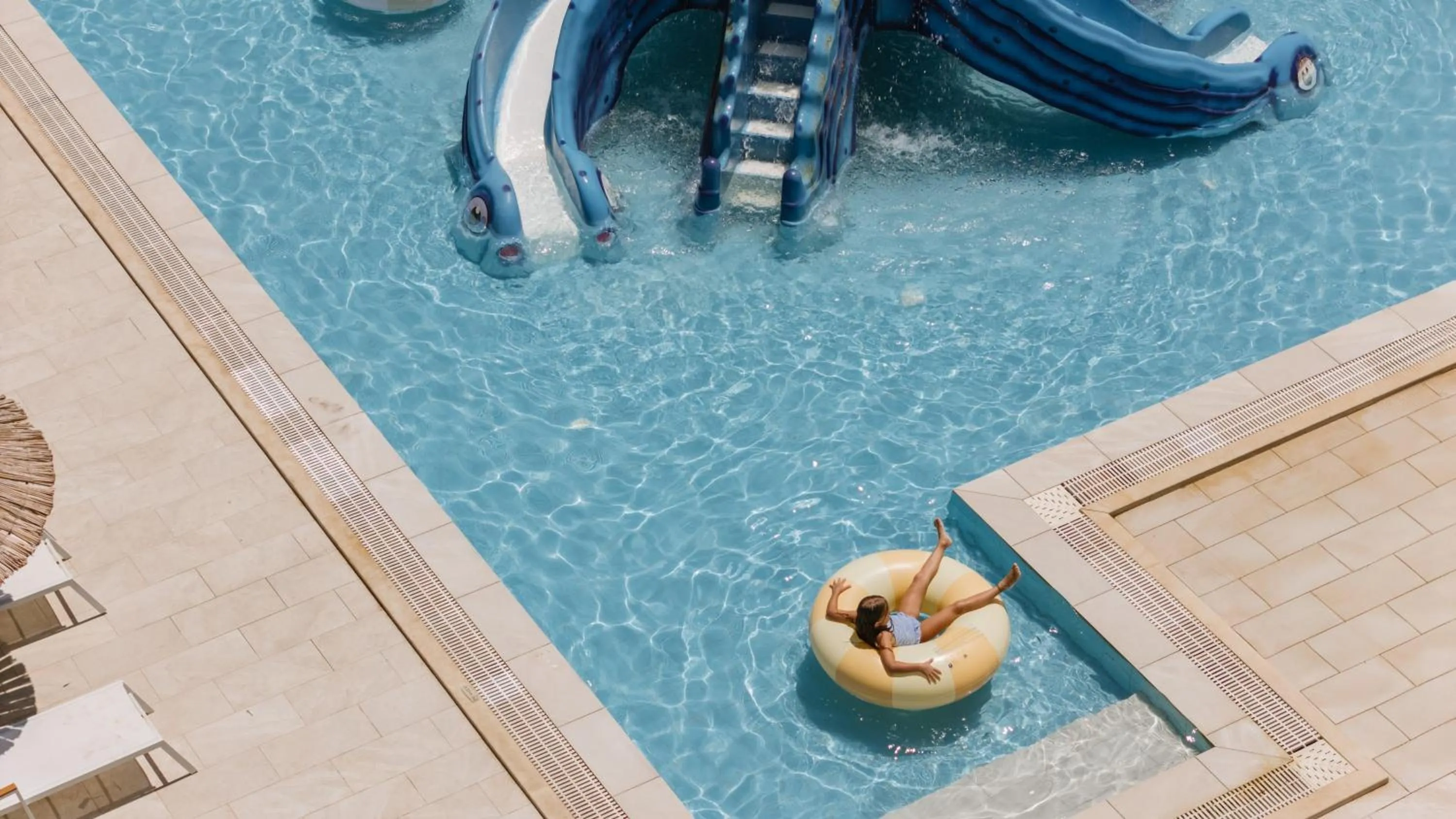 Aqua park in Almyra Resort