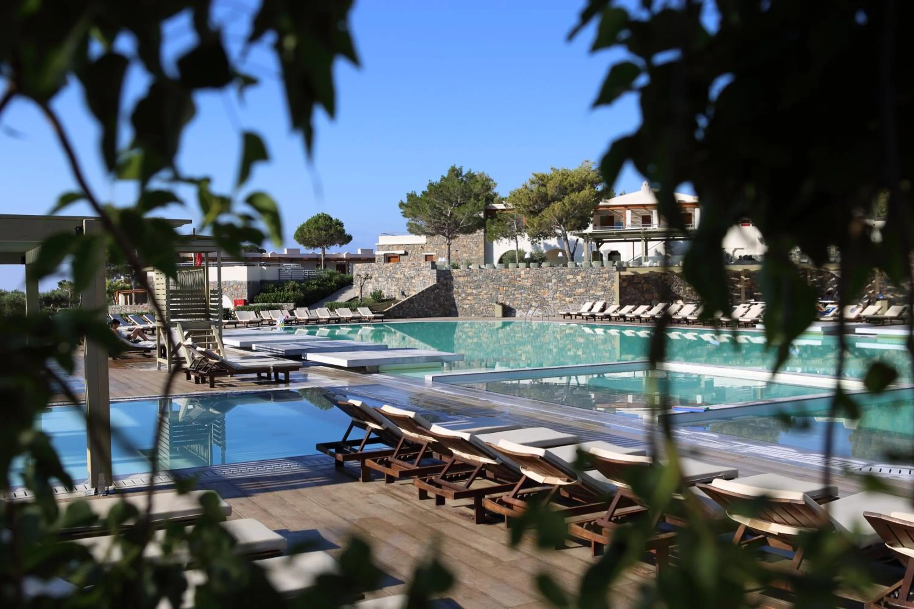Pool view in Almyra Resort