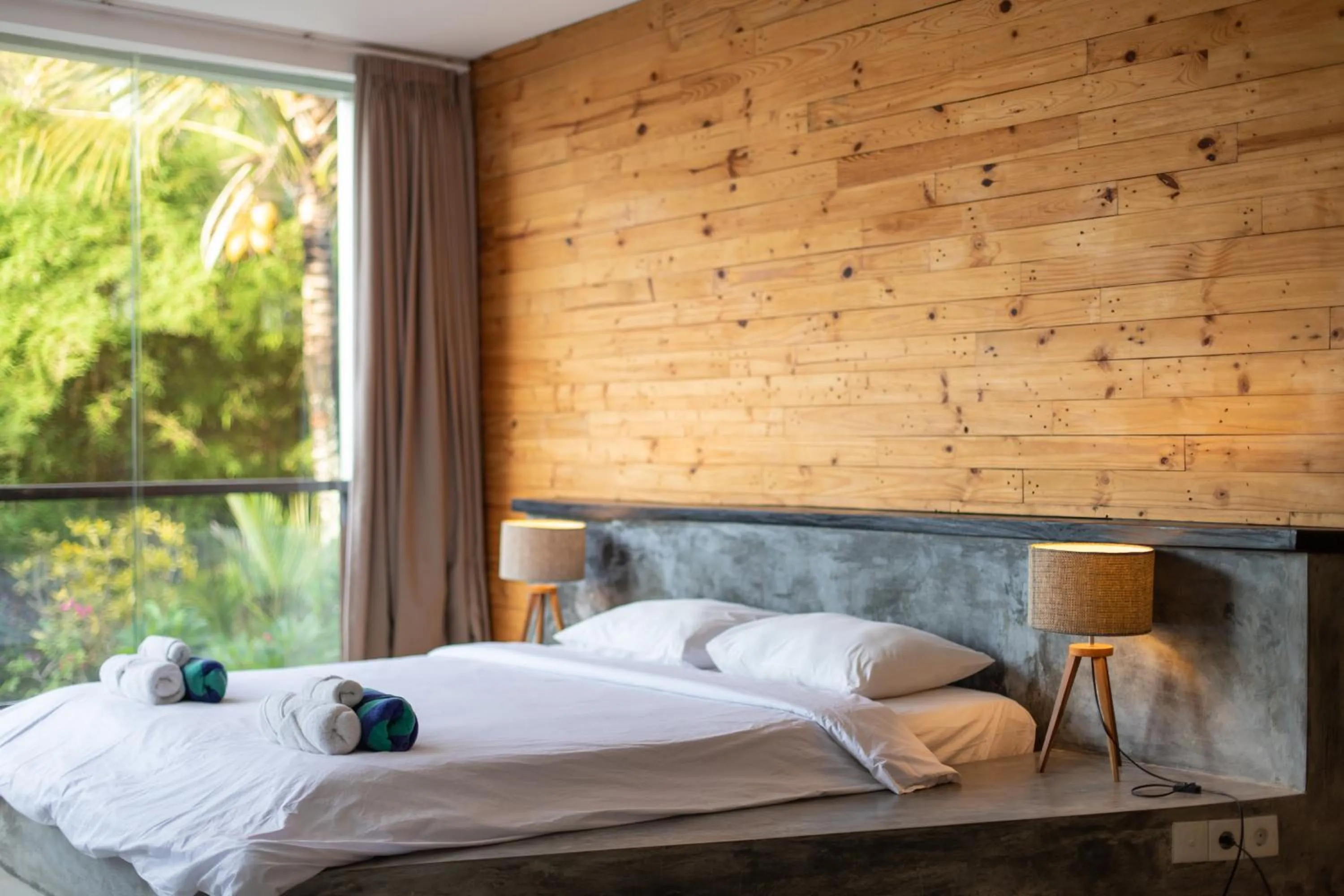 Decorative detail in Balian Surf Villas