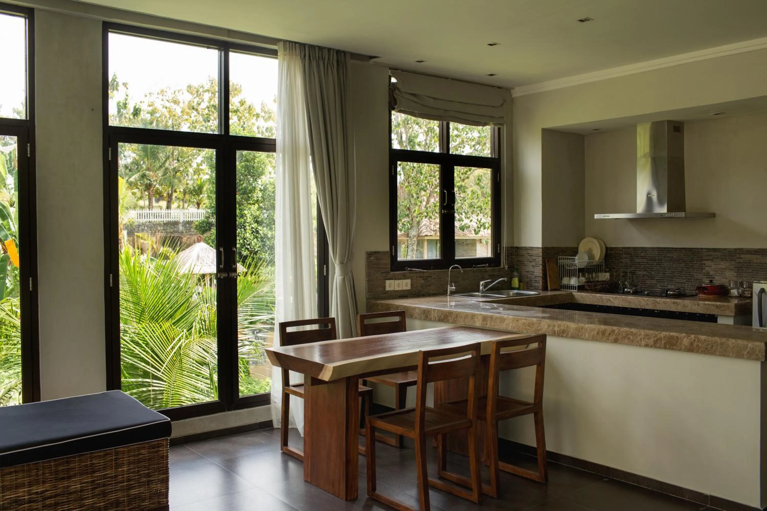 Kitchen or kitchenette in Balian Surf Villas