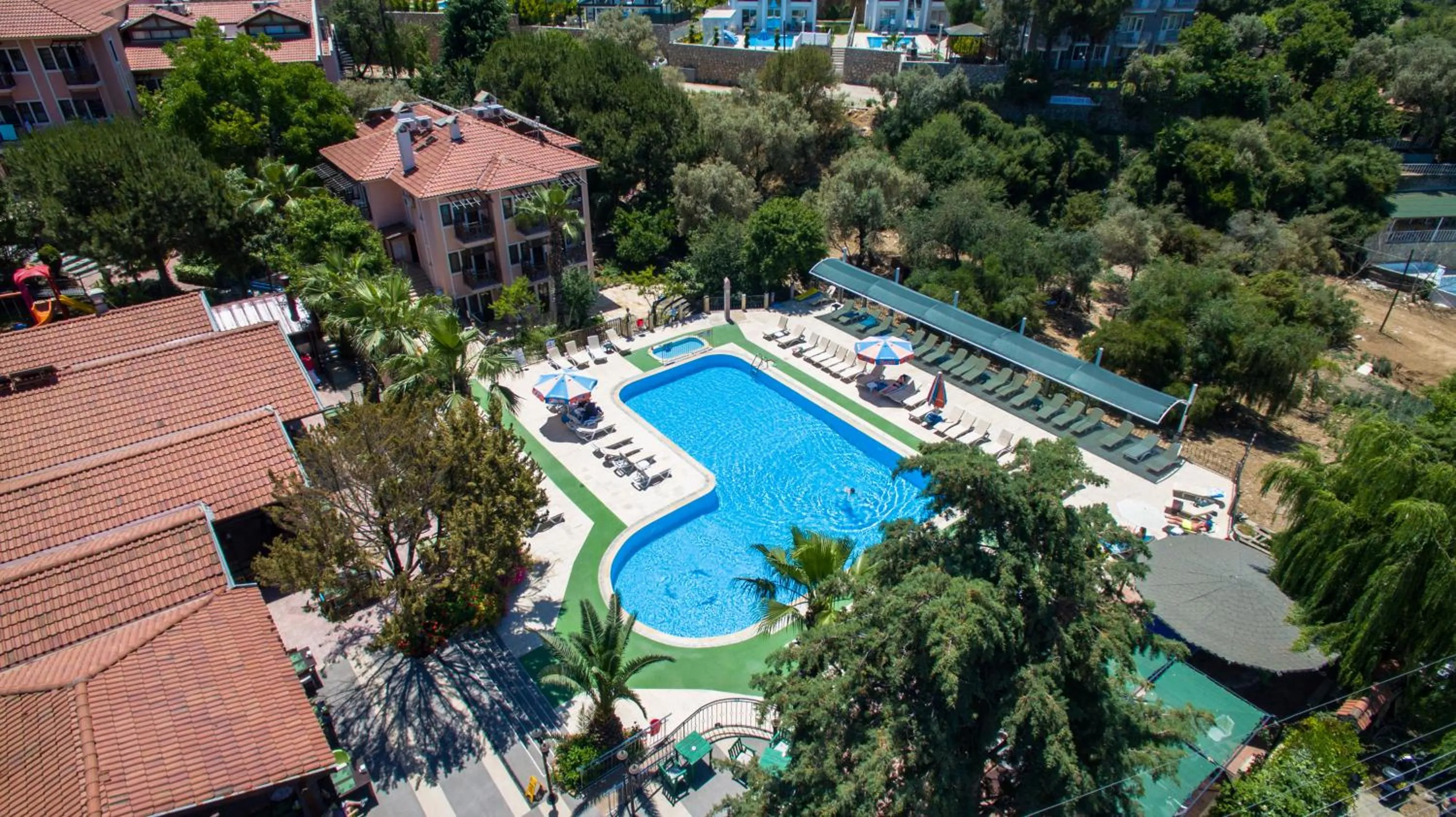 Bird's eye view in Club Pink Palace Hotel