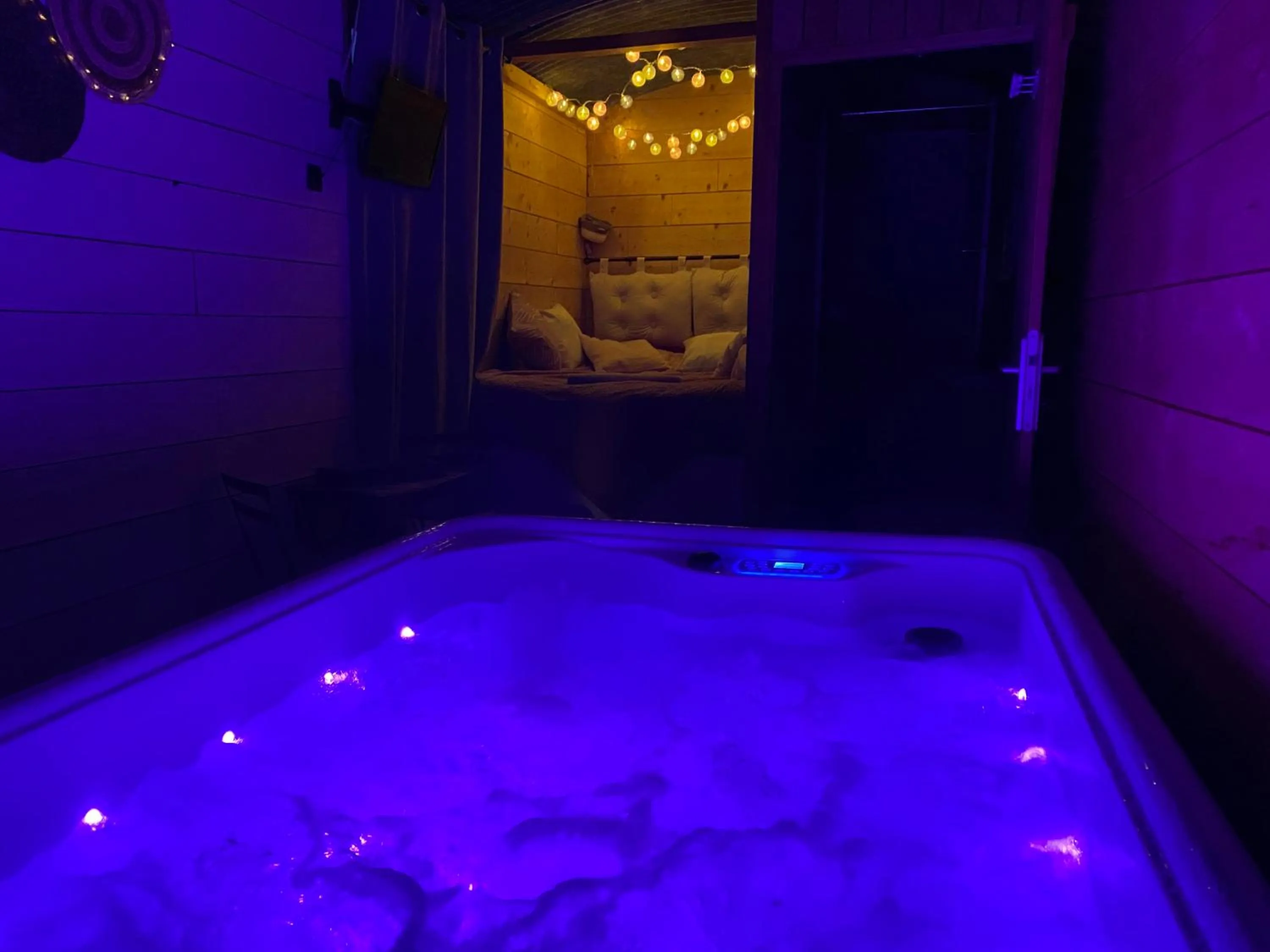 Chambre avec spa privé