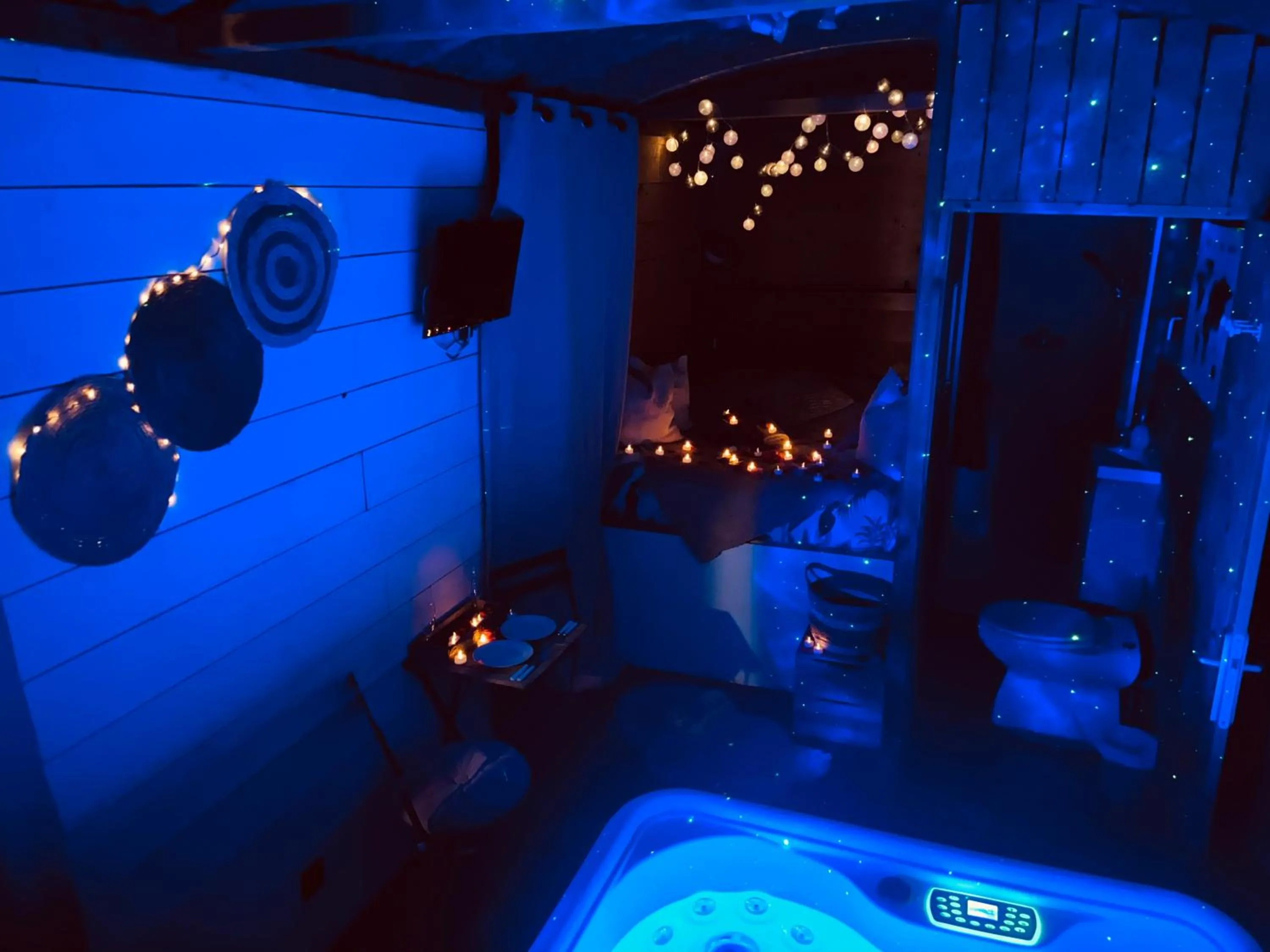 Chambre avec spa privé