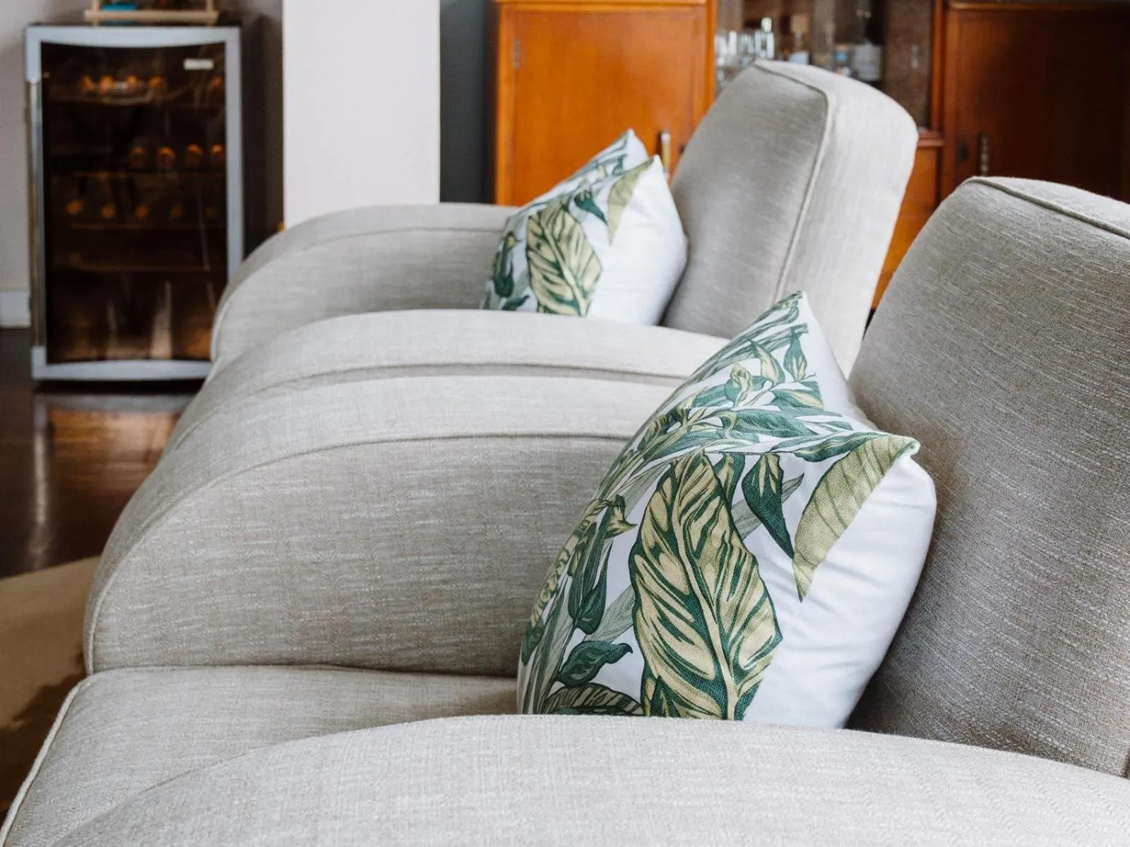 Living room in Harewood Lodge