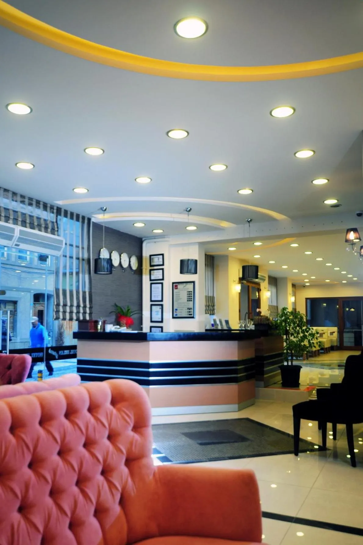 Lobby or reception in Hotel Helen Park