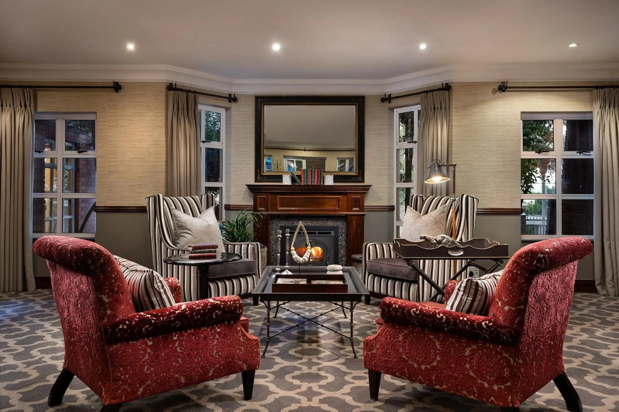 Living room in Premier Hotel Quatermain