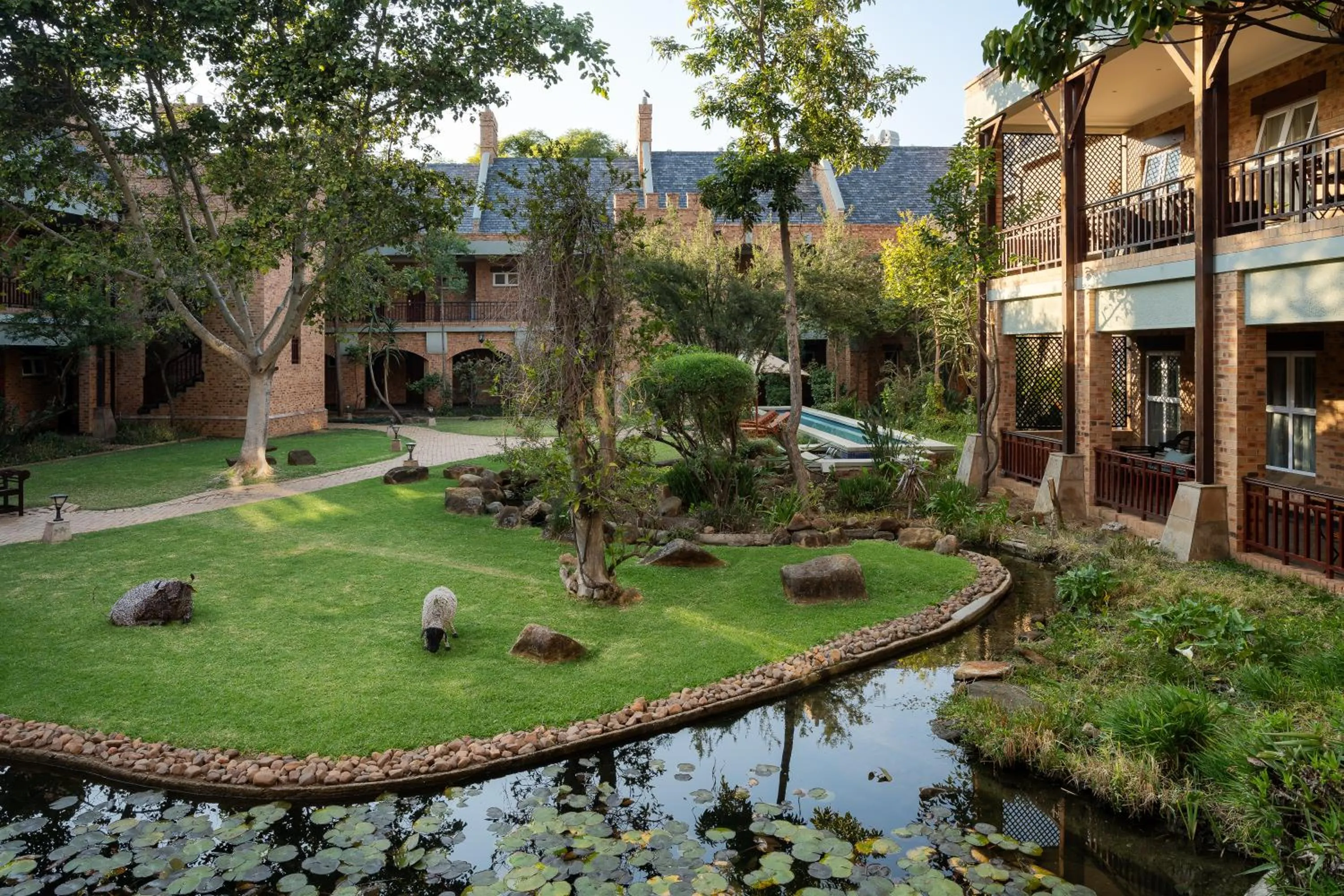Garden in Premier Hotel Quatermain